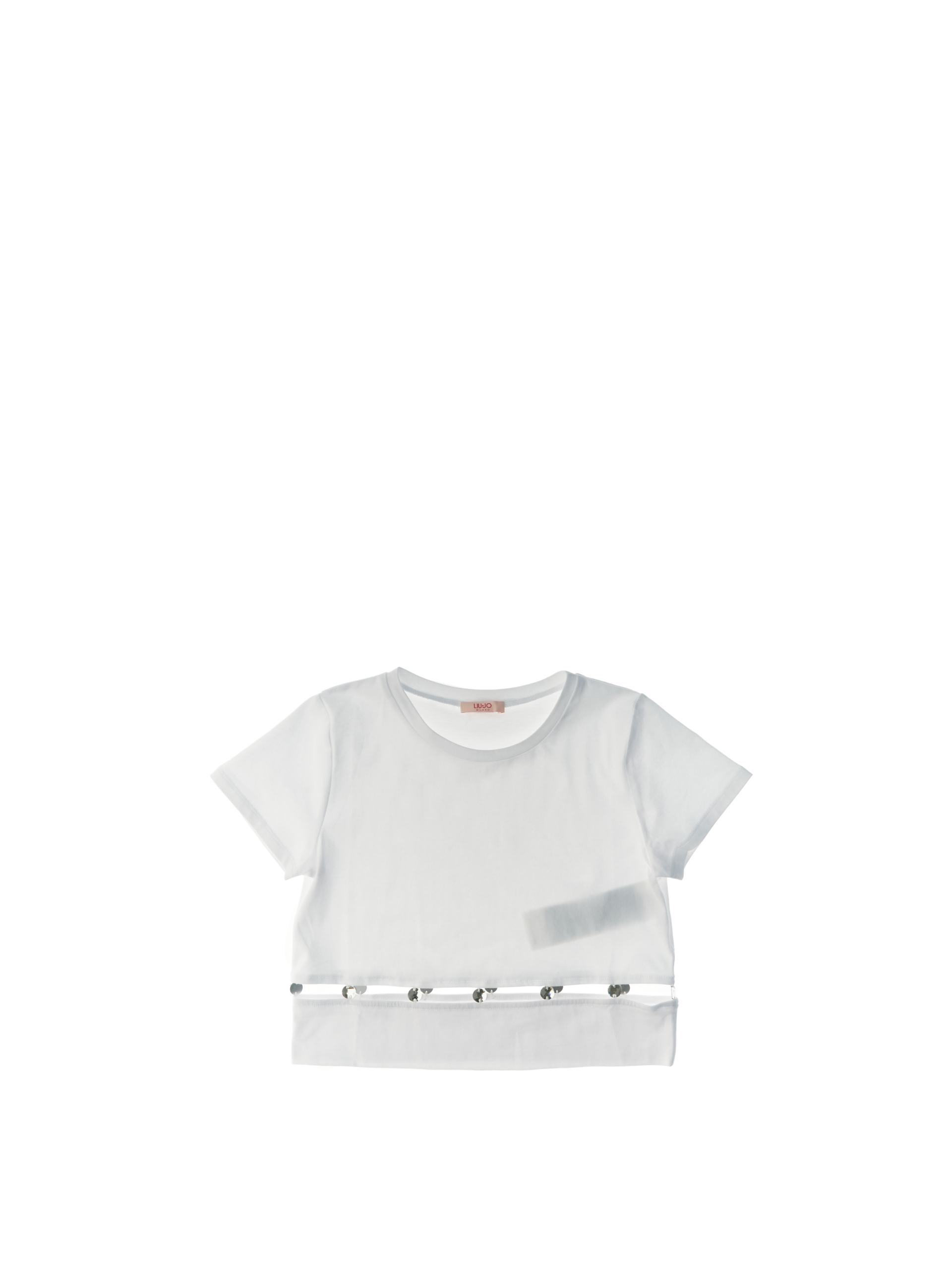 T-shirt girocollo JUNIOR PANNA