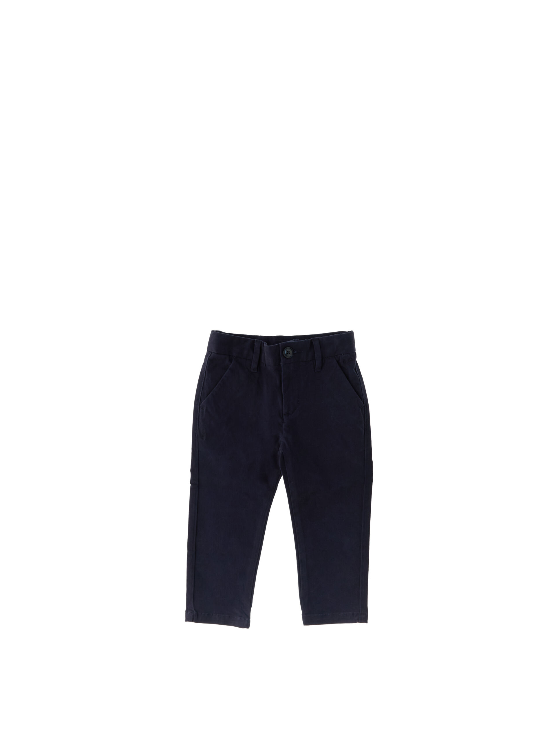 Pantalone misto cotone BLU SCURO