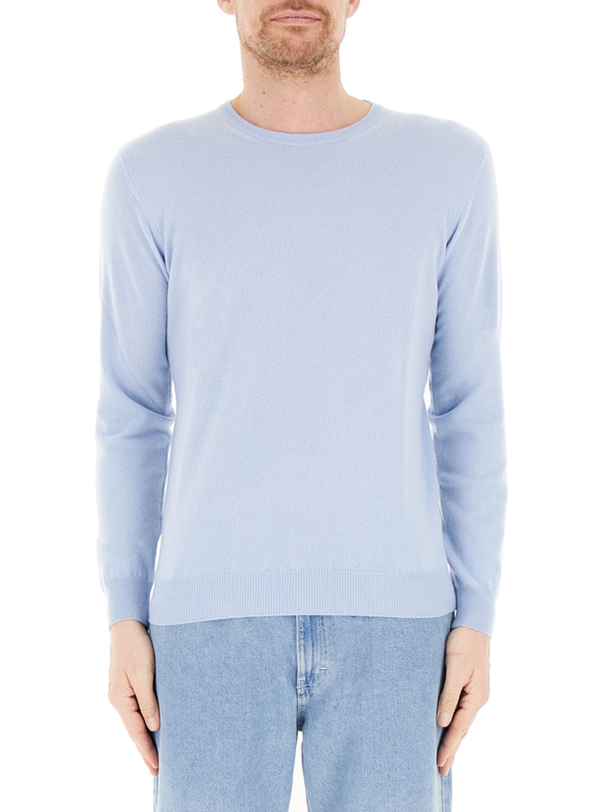 Maglione in cashmere AZZURRO CHIARO
