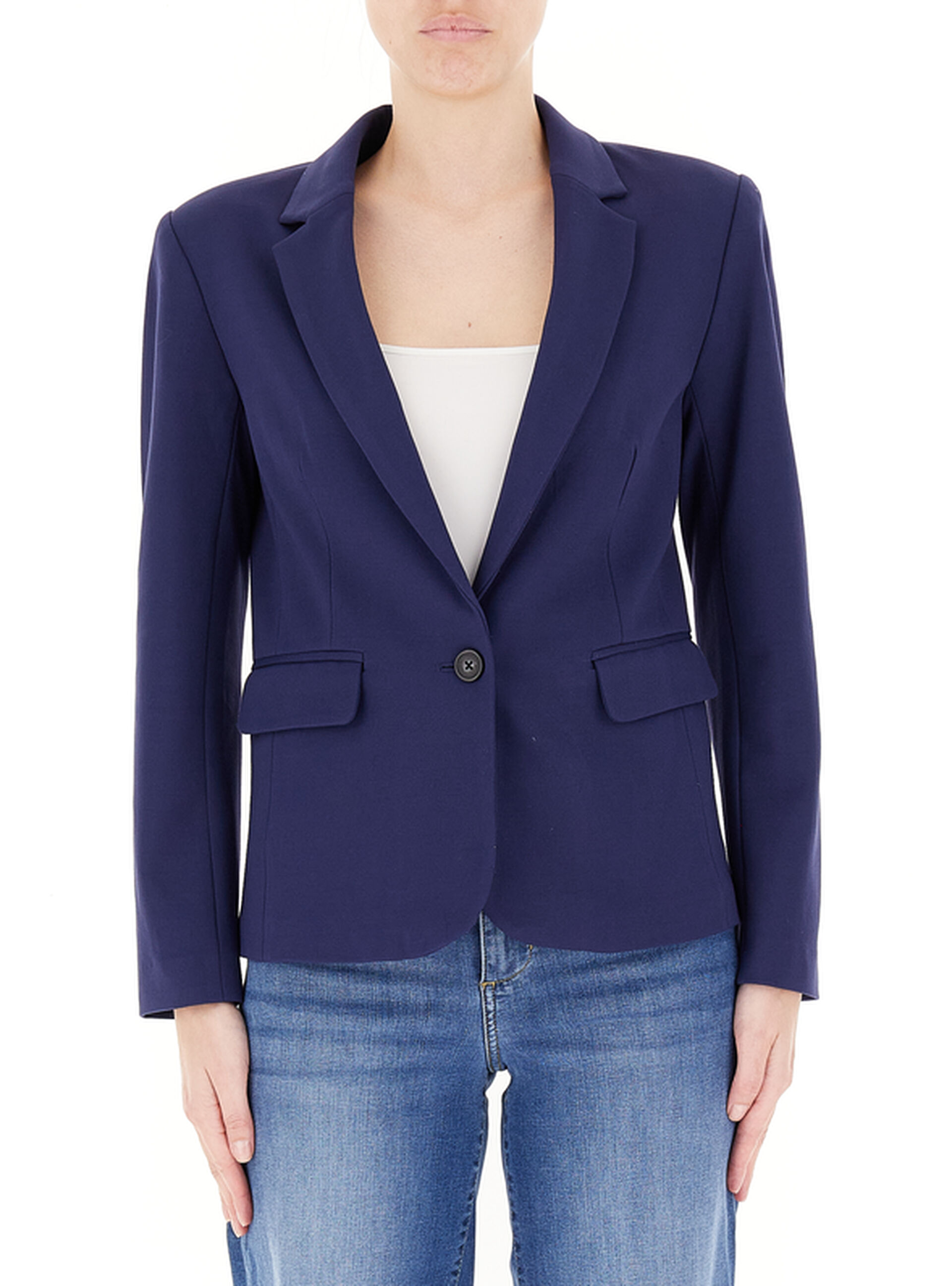 Blazer monopetto BLU SCURO XL