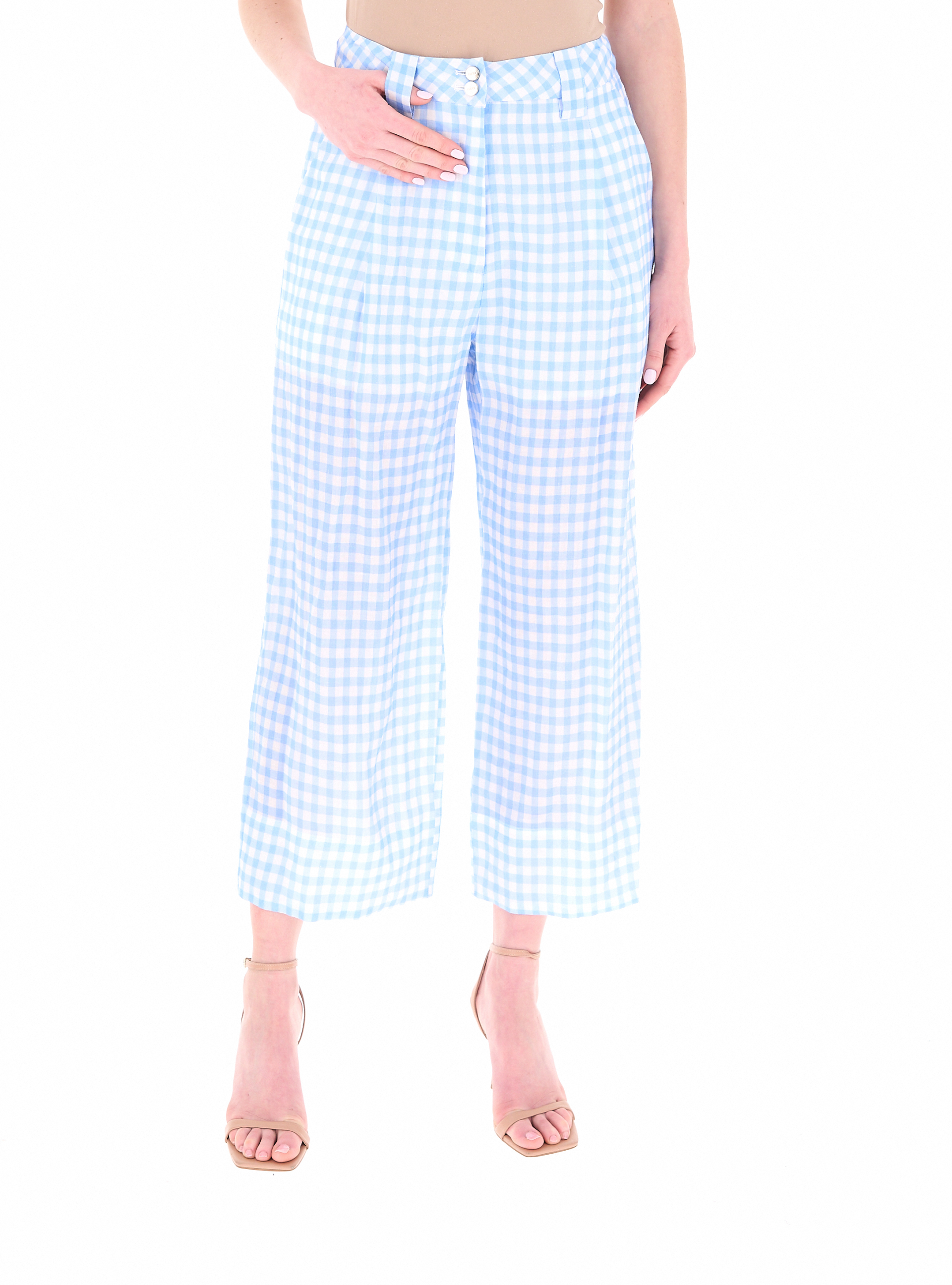 Pantalone wide leg LIU JEANS CELESTE 40