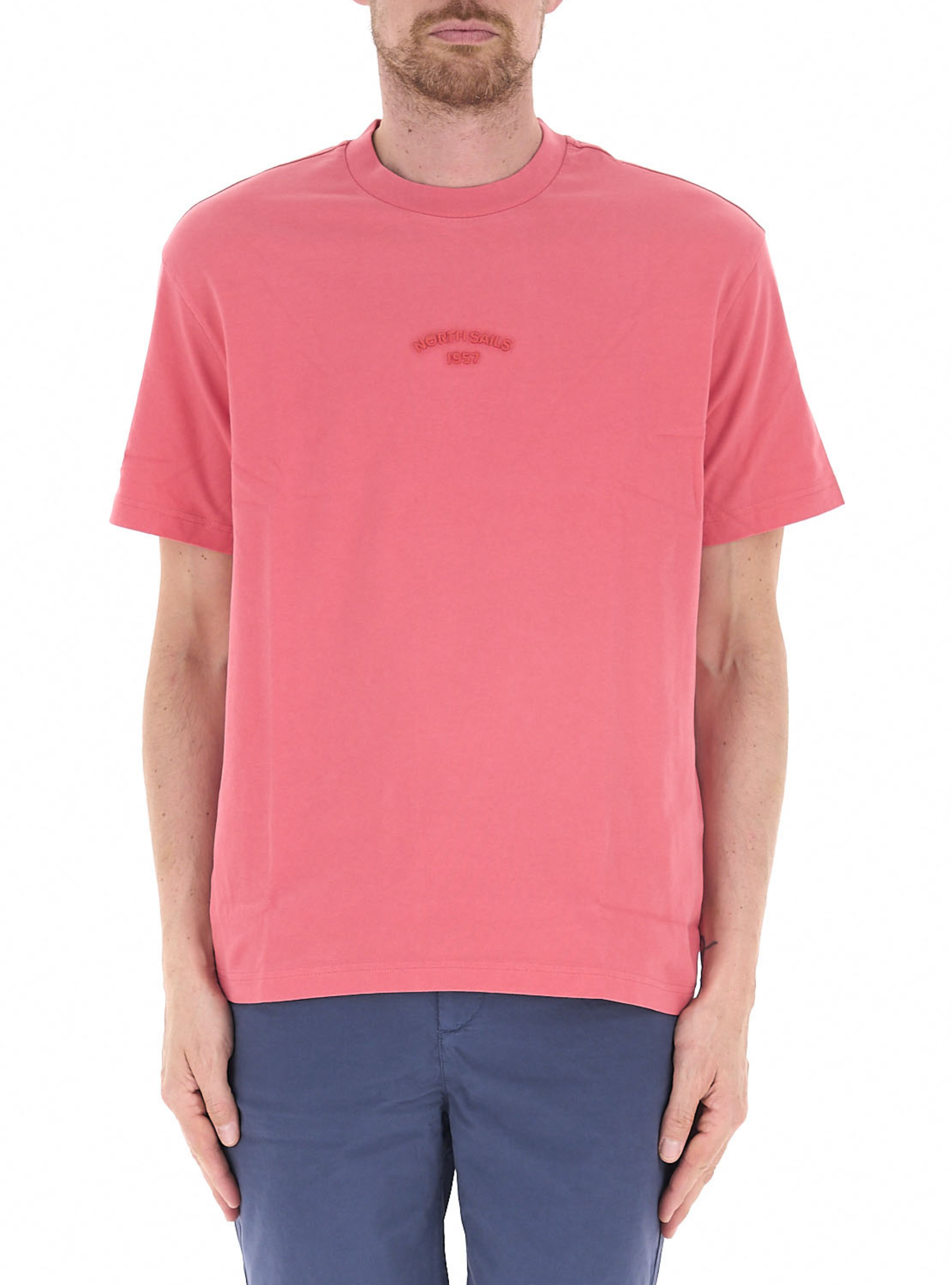 T-shirt girocollo CORALLO L