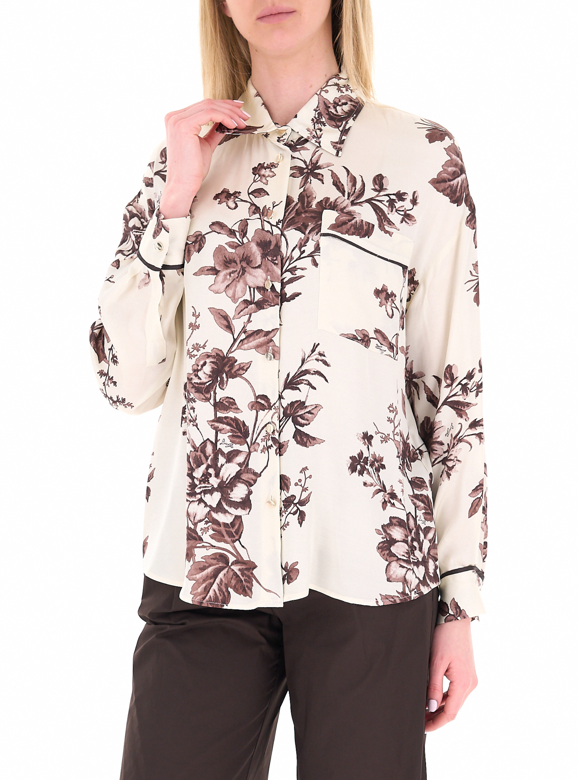 Camicia maniche lunghe CREMA