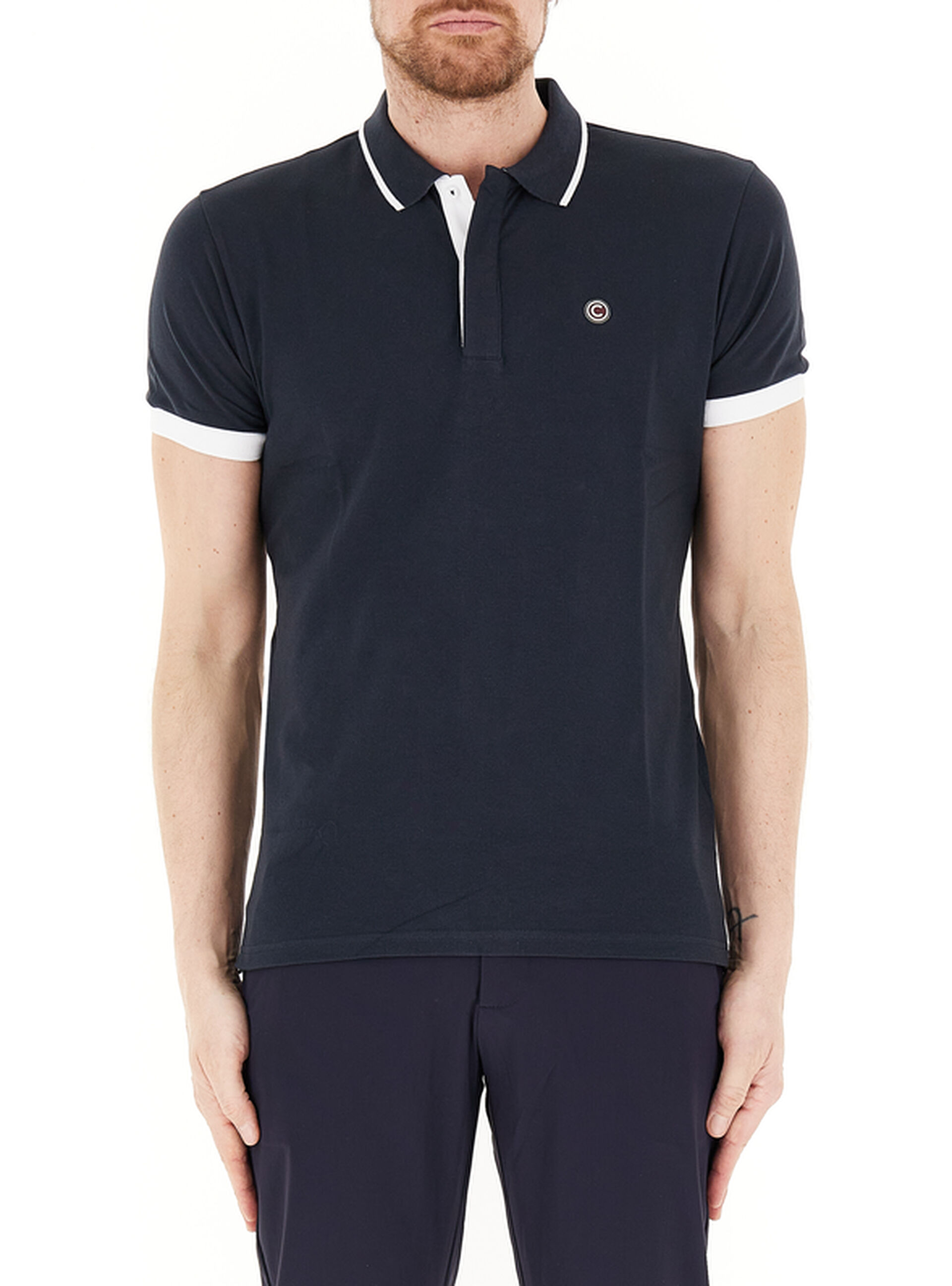 Polo cotone ORIGINALS BLU NOTTE
