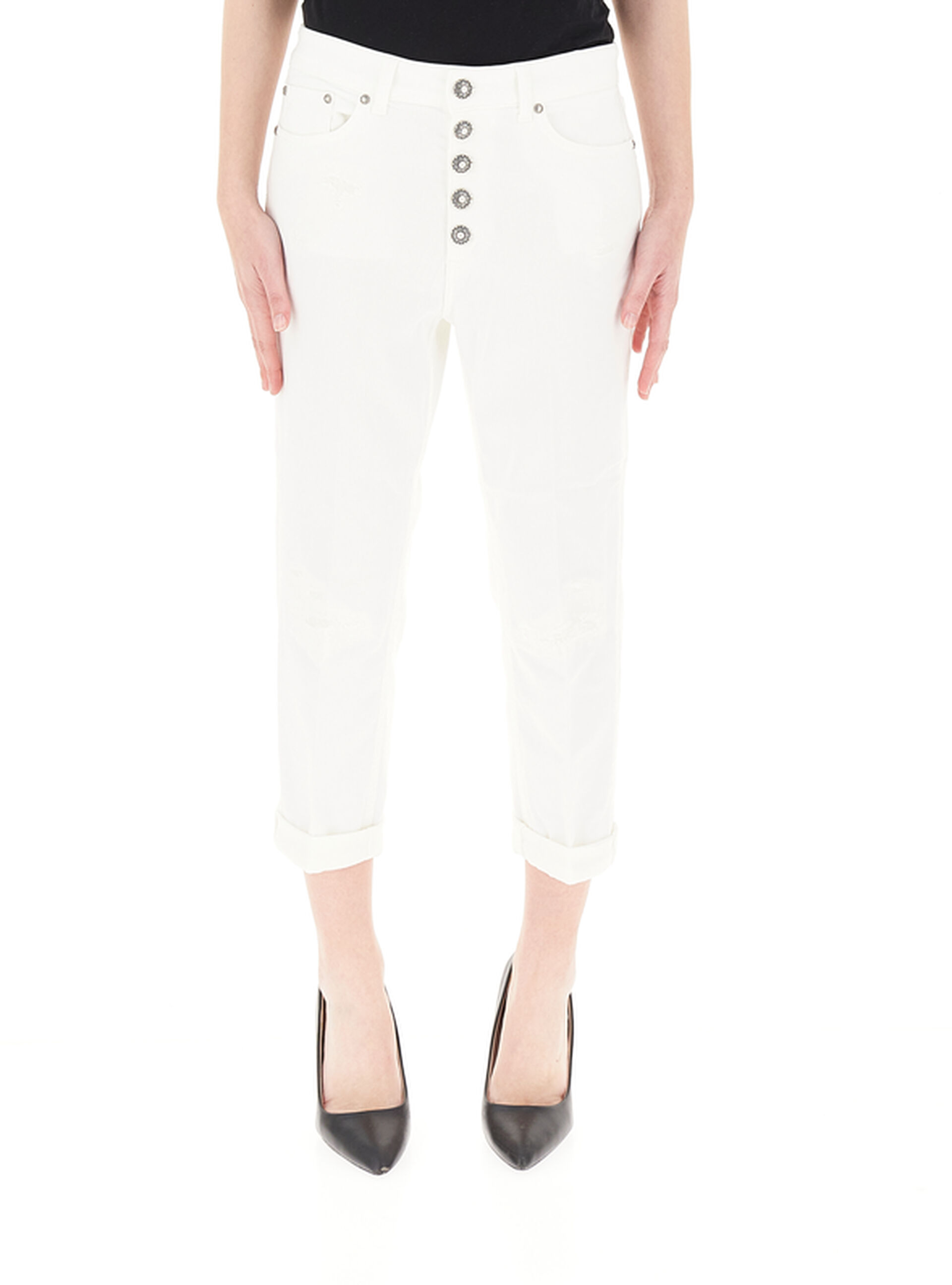 DONDUP Jeans Boyfriend BIANCO