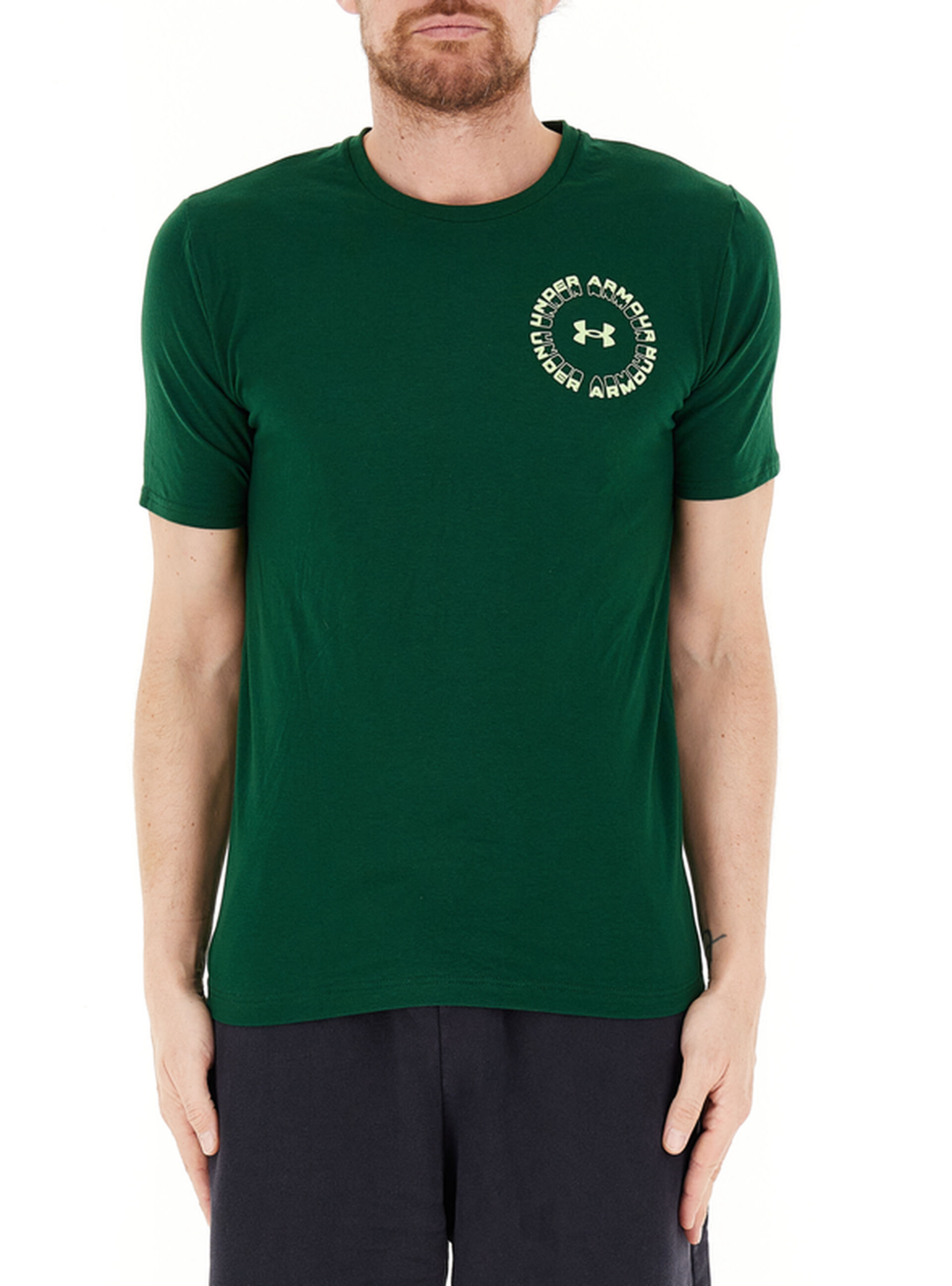 T-shirt girocollo VERDE SM