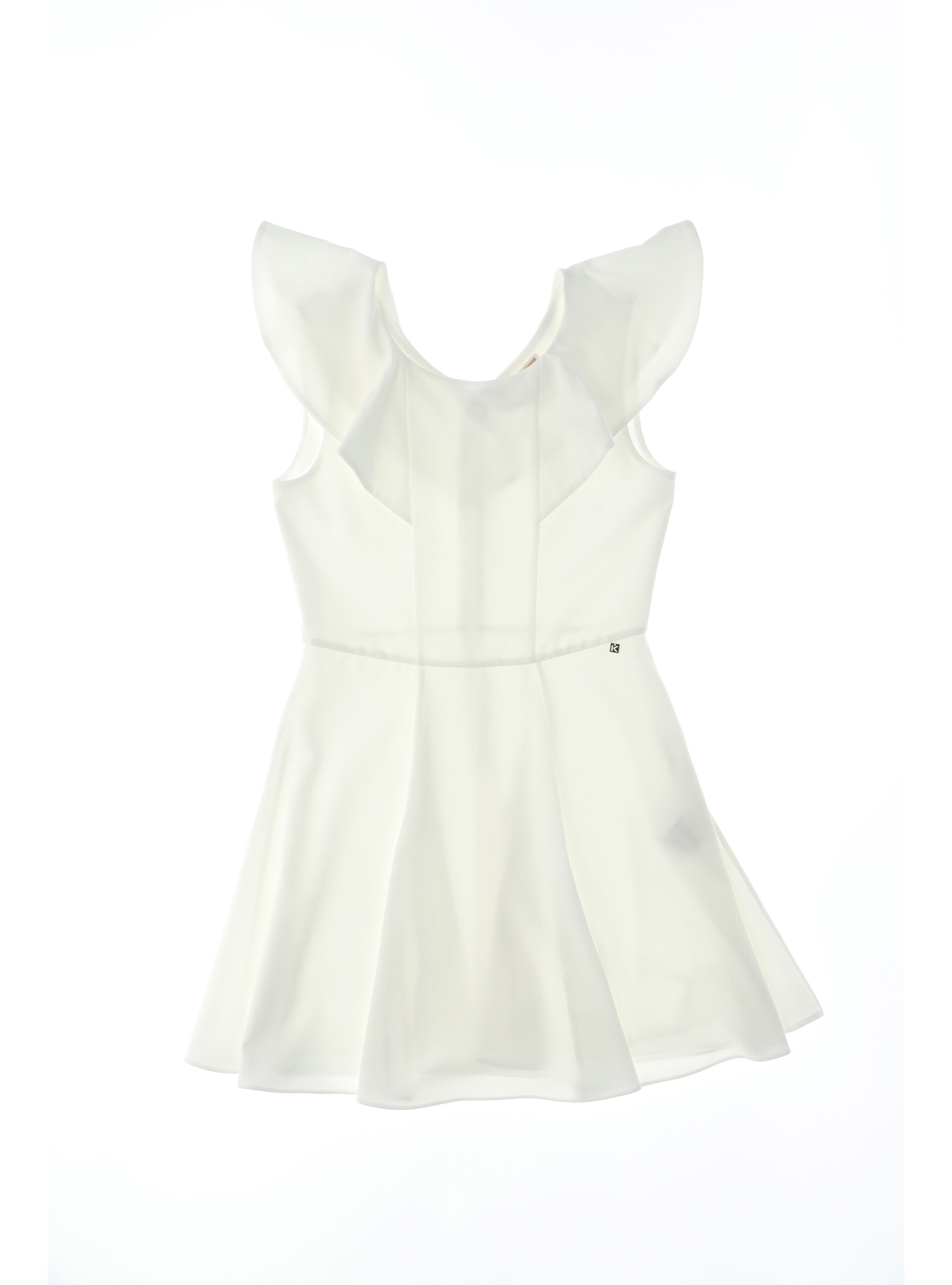 KOCCA Abito con rouches BIANCO