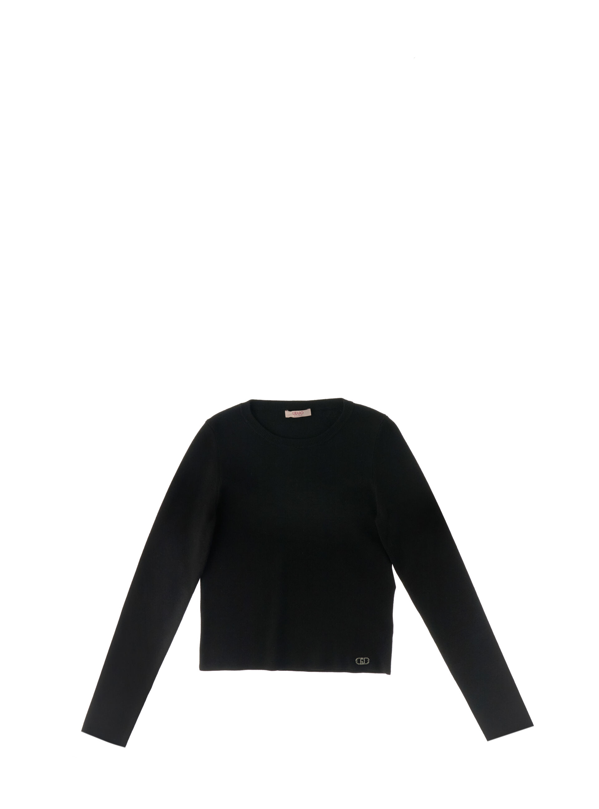 Maglia misto viscosa JUNIOR NERO
