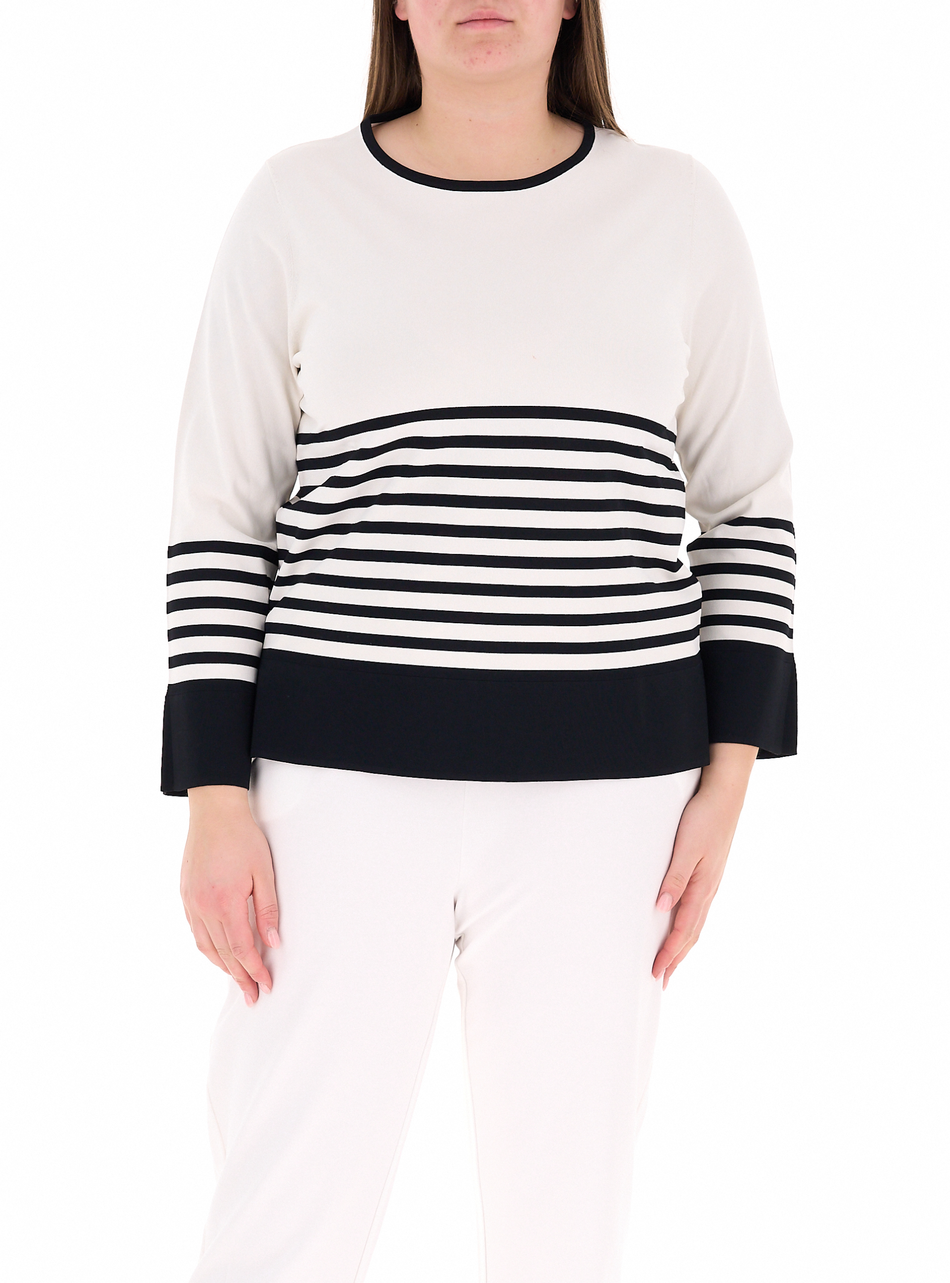 Maglia misto viscosa PANNA S