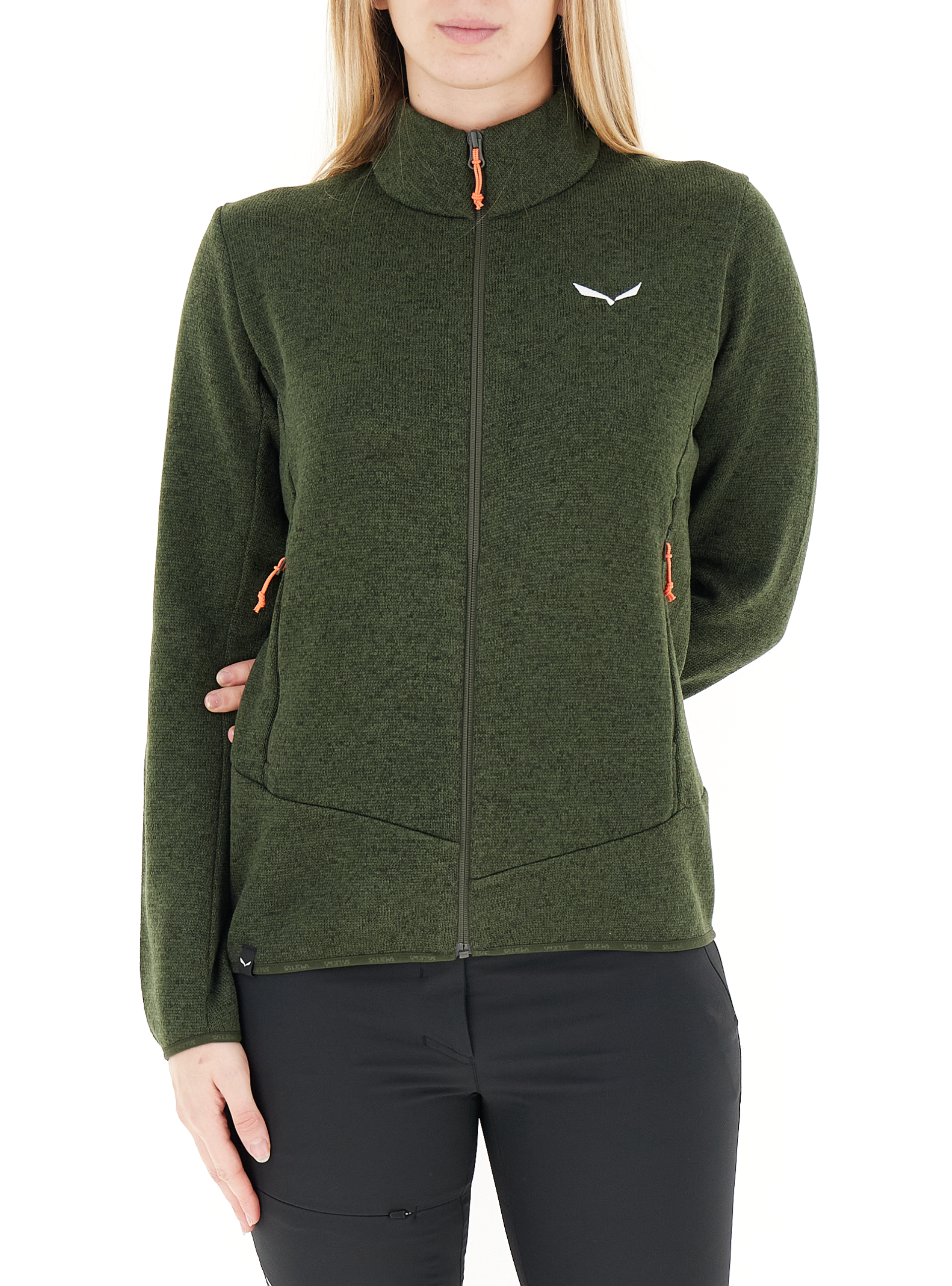 Felpa collo alto VERDE MILITARE 48/42