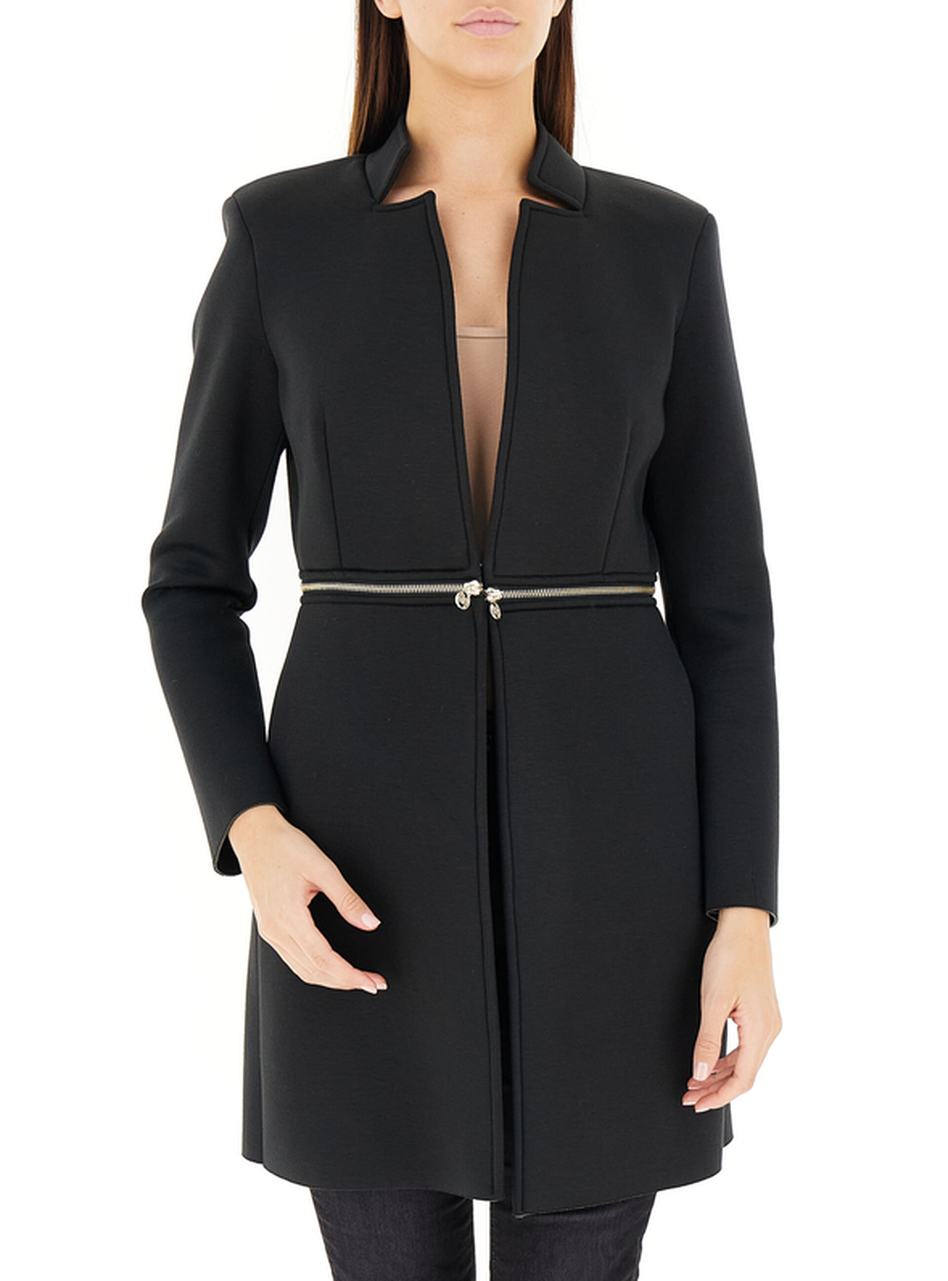 Cappotto monopetto NERO