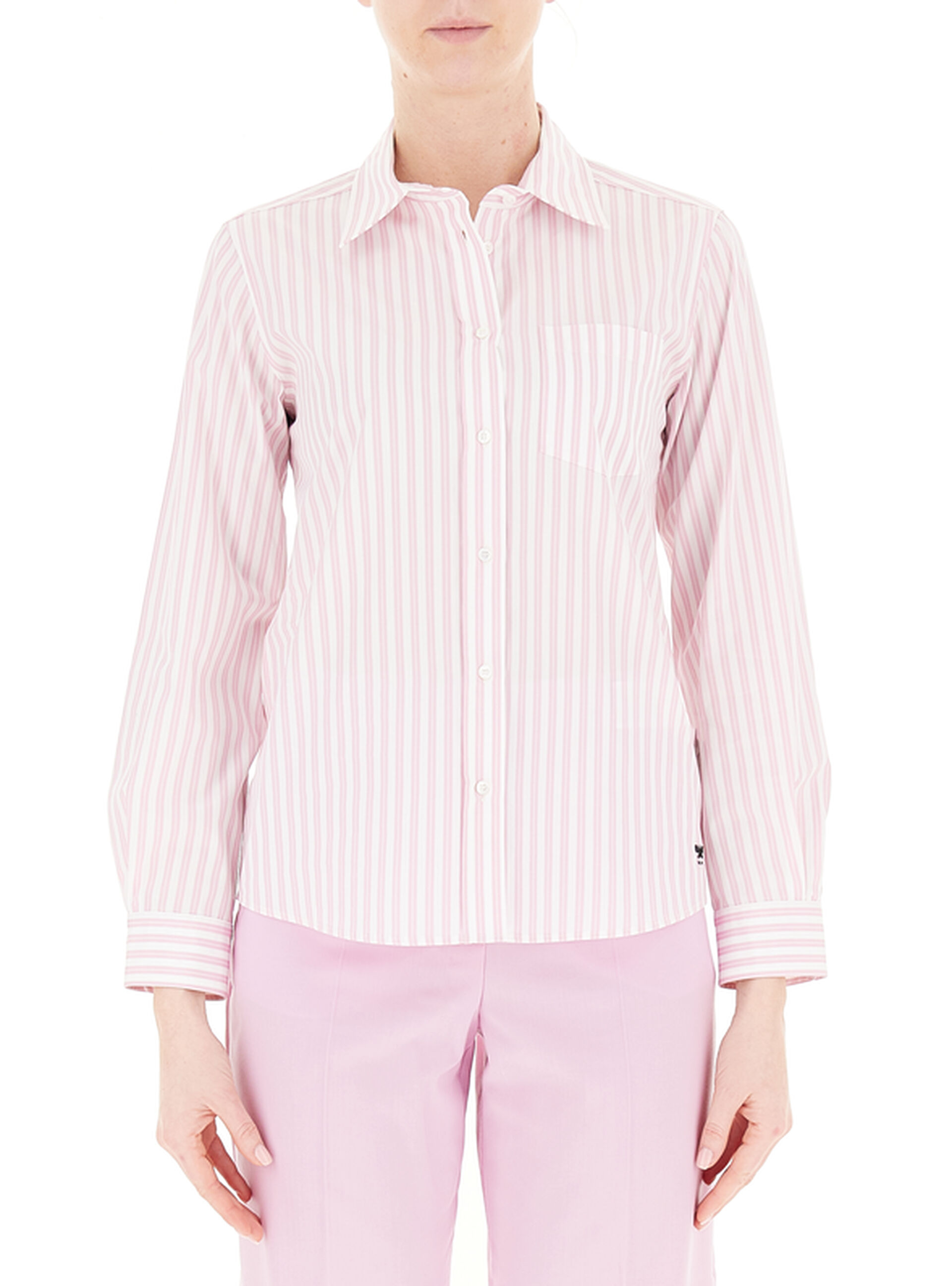 Camicia a righe ROSA