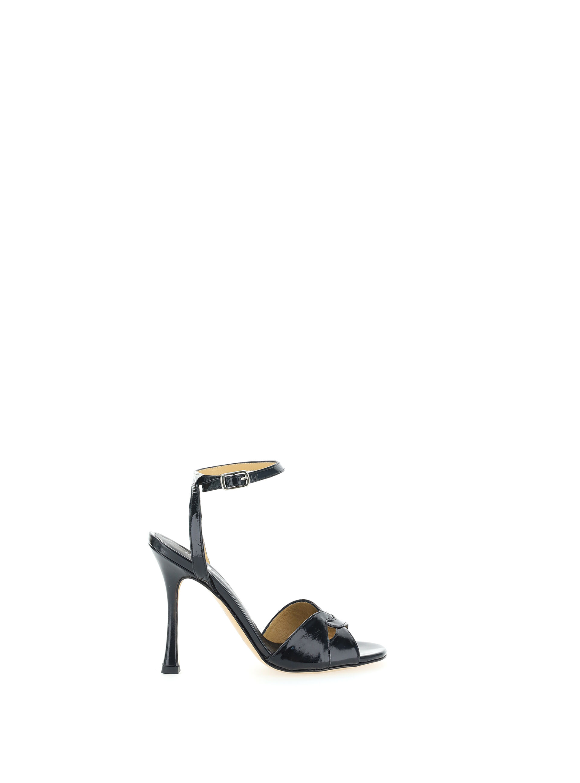 Sandali in pelle SILVIA ROSSINI NERO 41