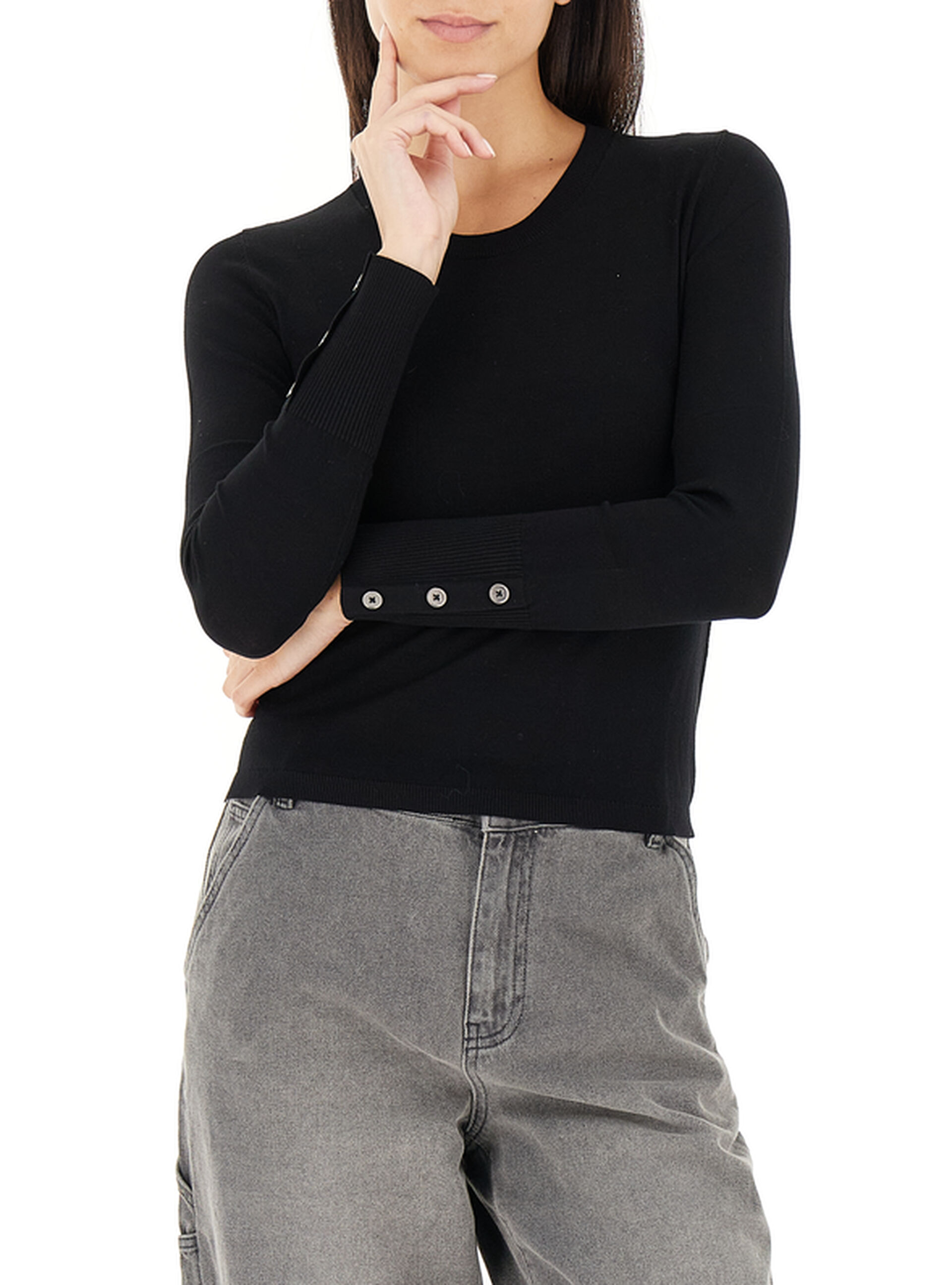PENNYBLACK Maglia girocollo NERO