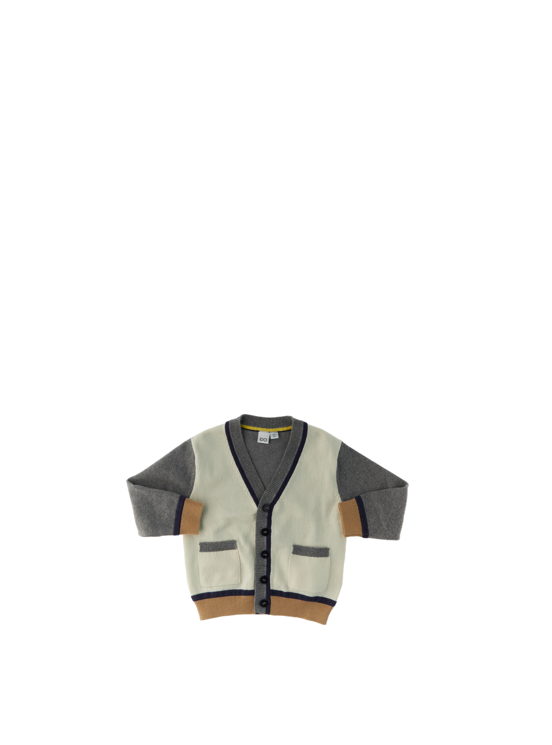 IDO Cardigan con bottoni GRIGIO 3A