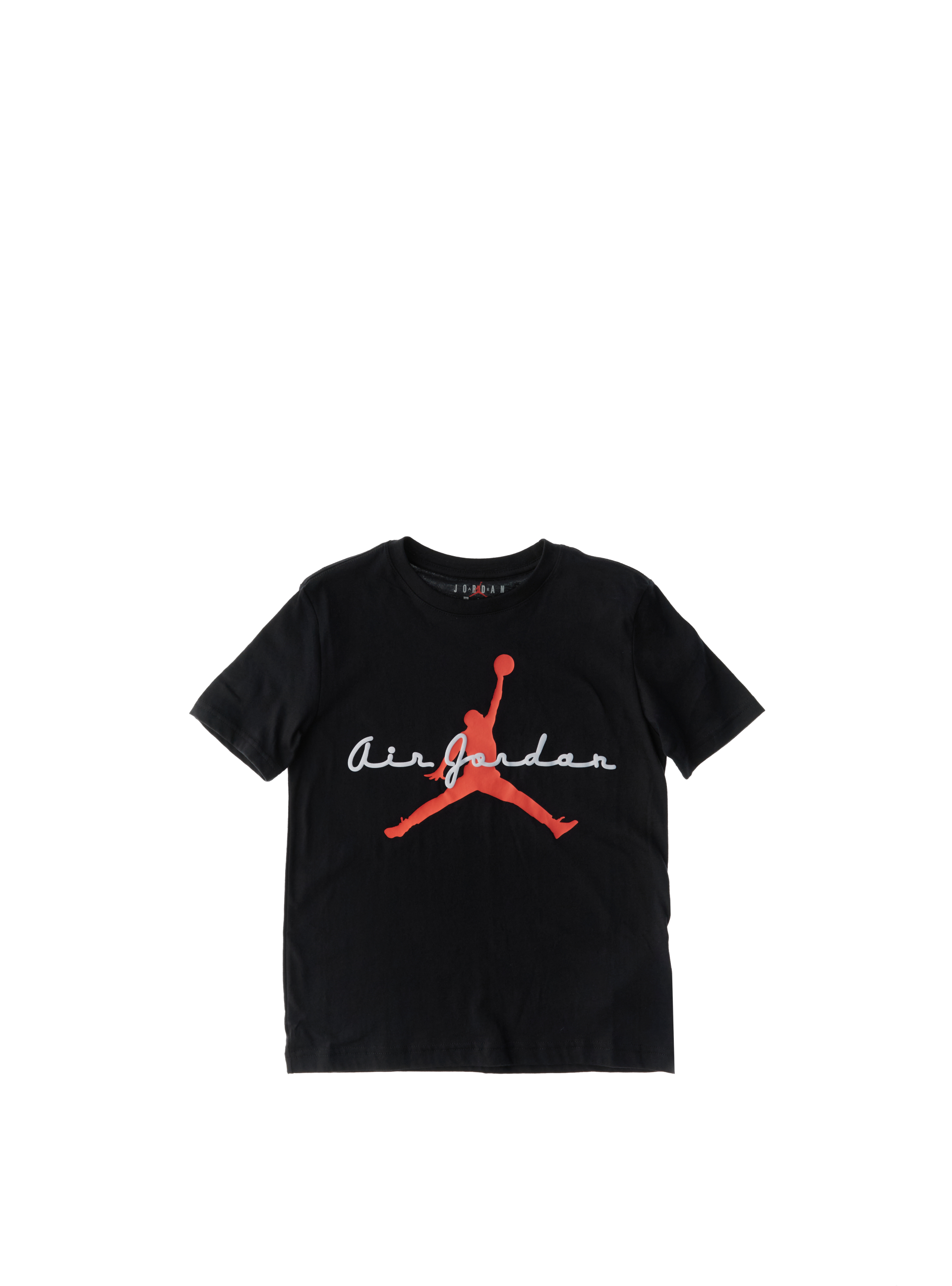 T-shirt girocollo JORDAN NERO 8-10