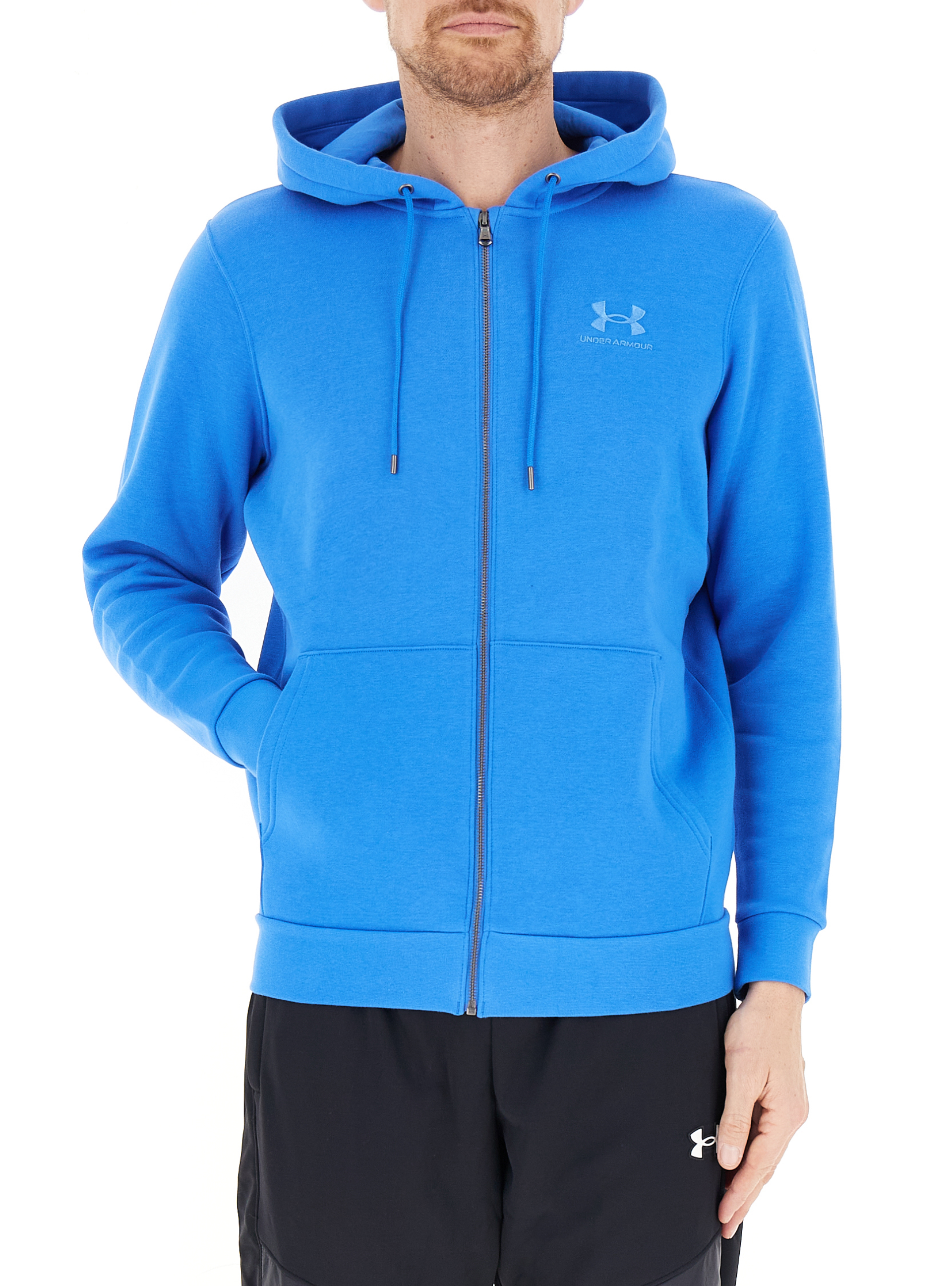 Felpa con cappuccio BLU CHIARO