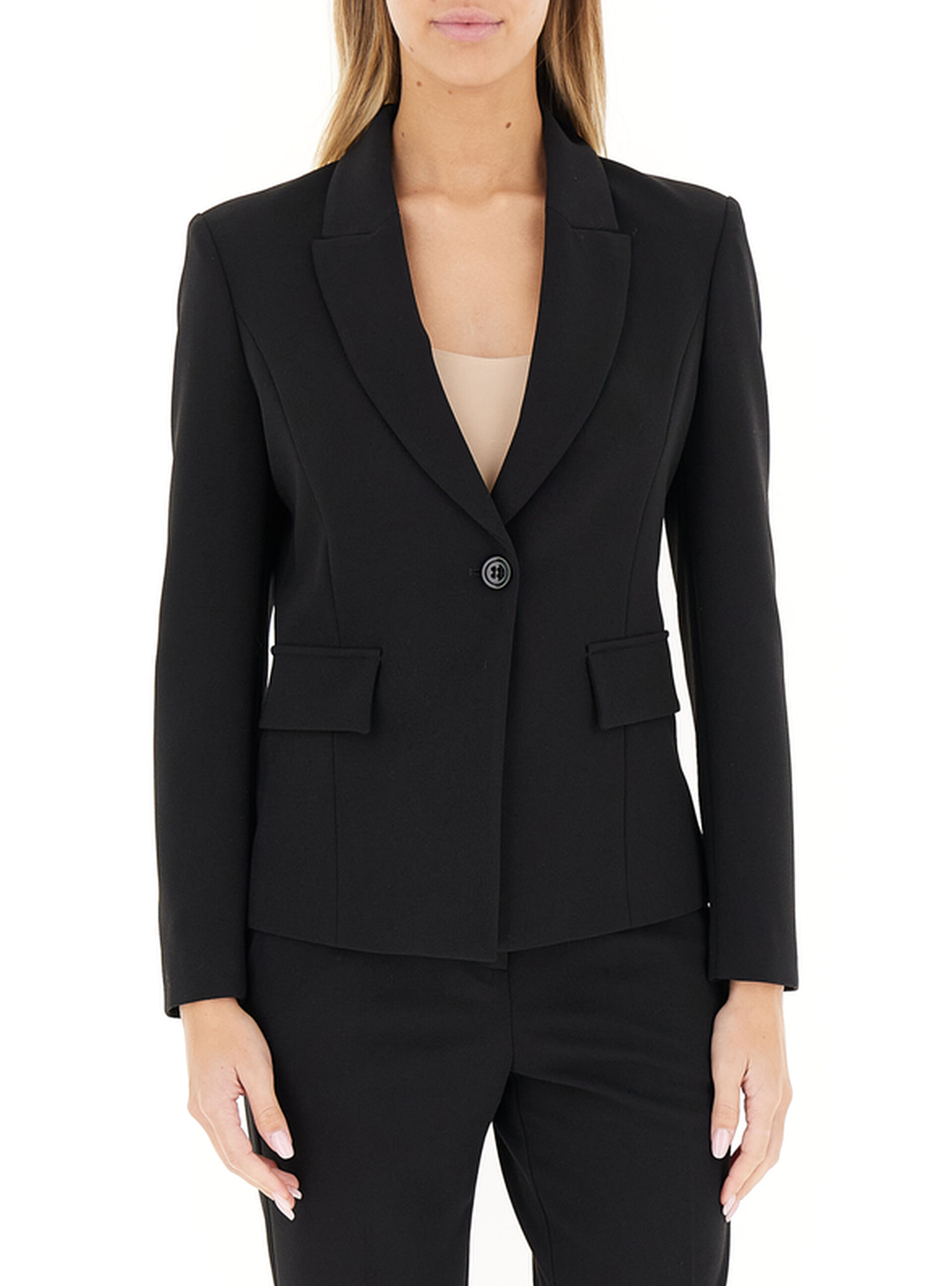Blazer monopetto NERO