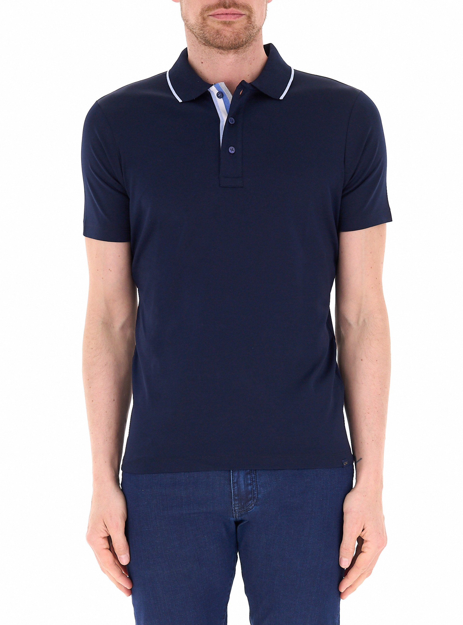 Polo maniche corte BLU NAVY
