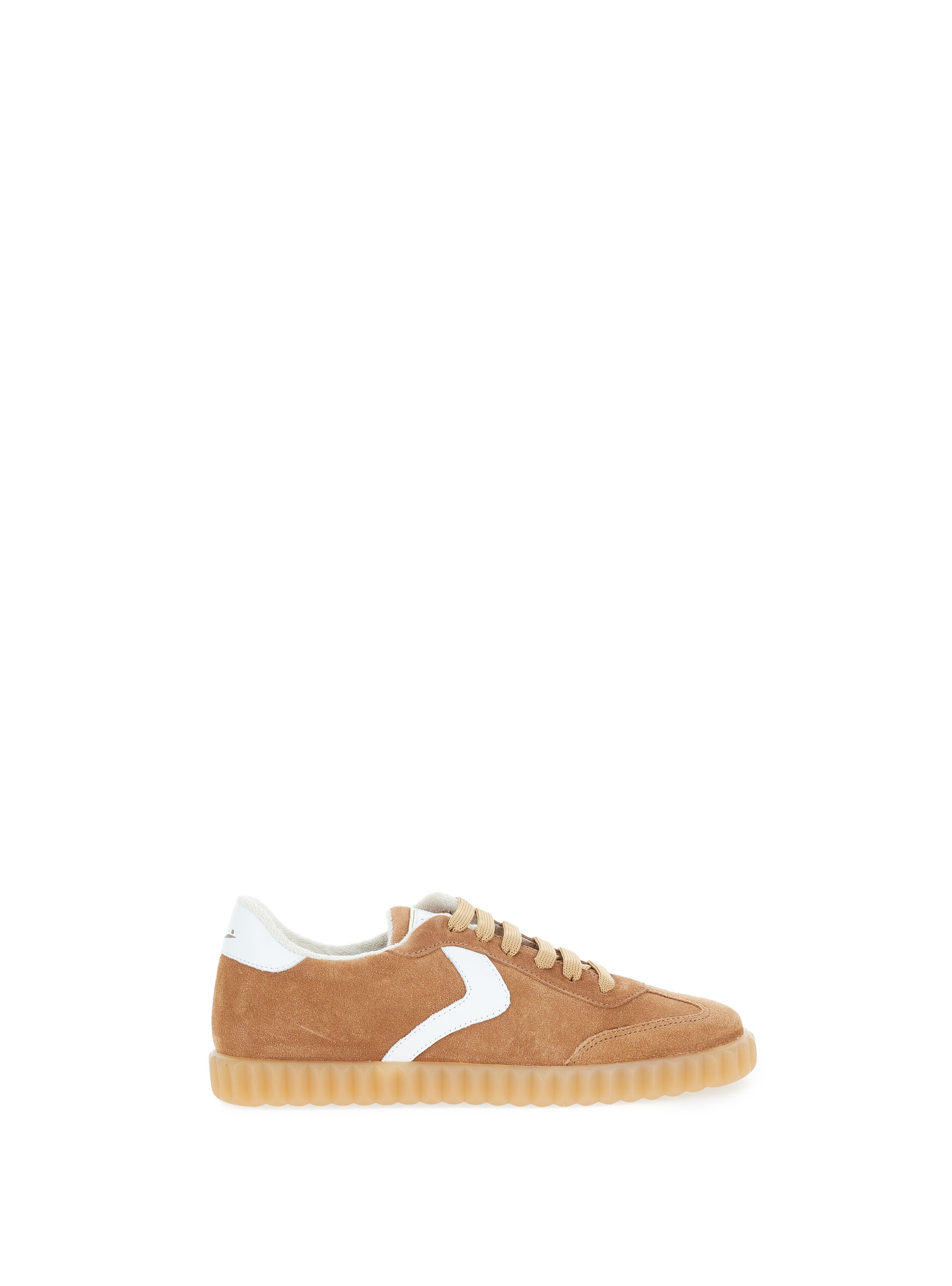 Sneakers pelle scamosciata TABACCO 38