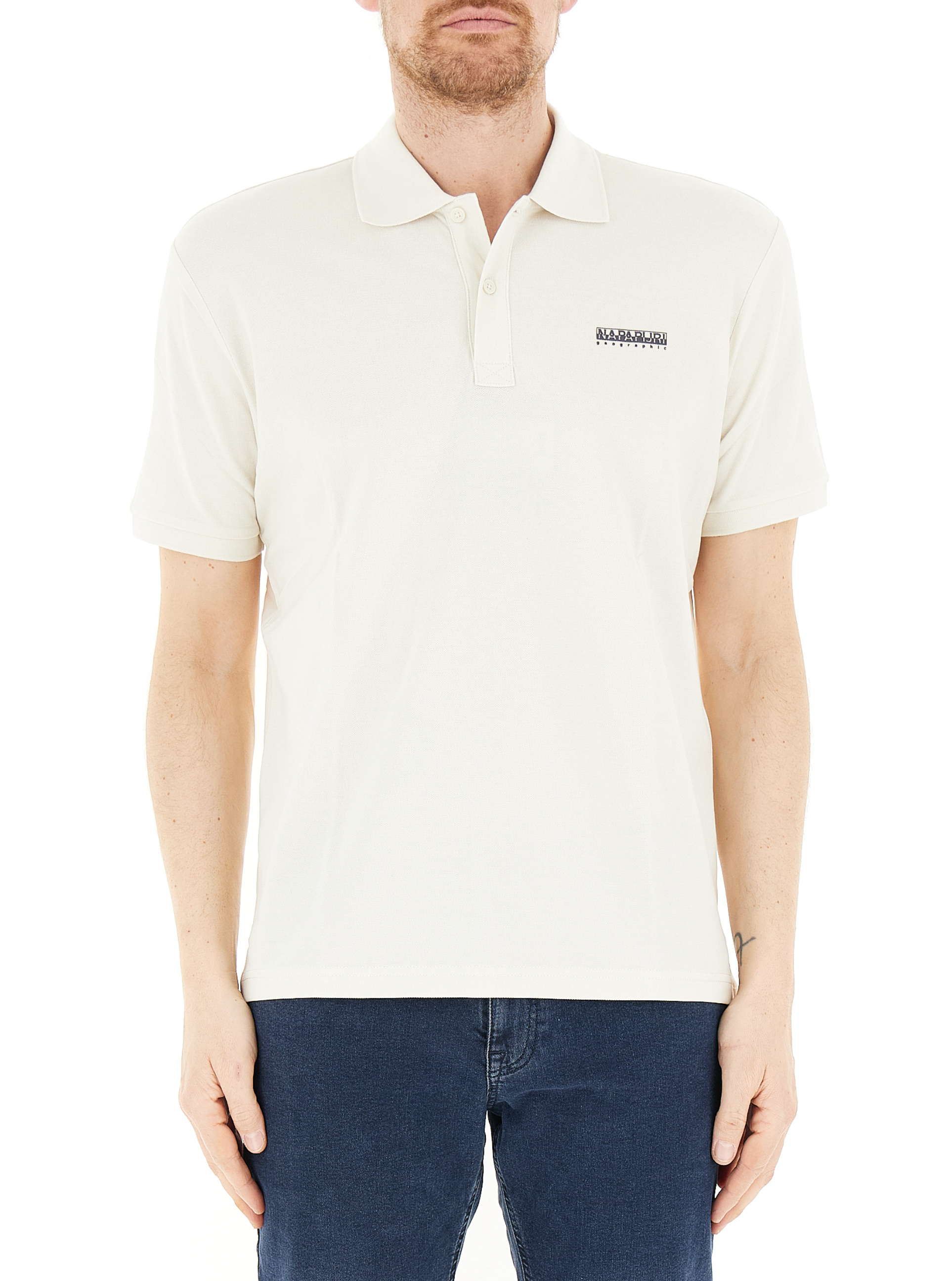 Polo maniche corte AVORIO