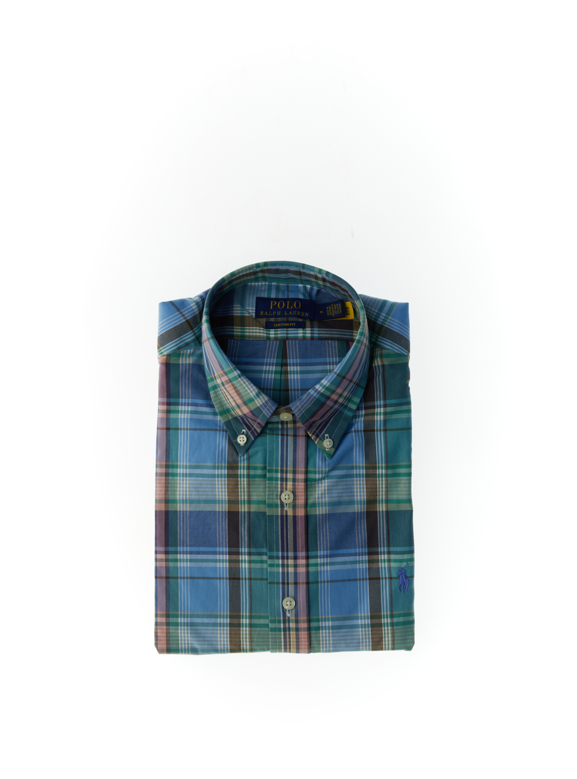 Camicia a quadri POLO BLU