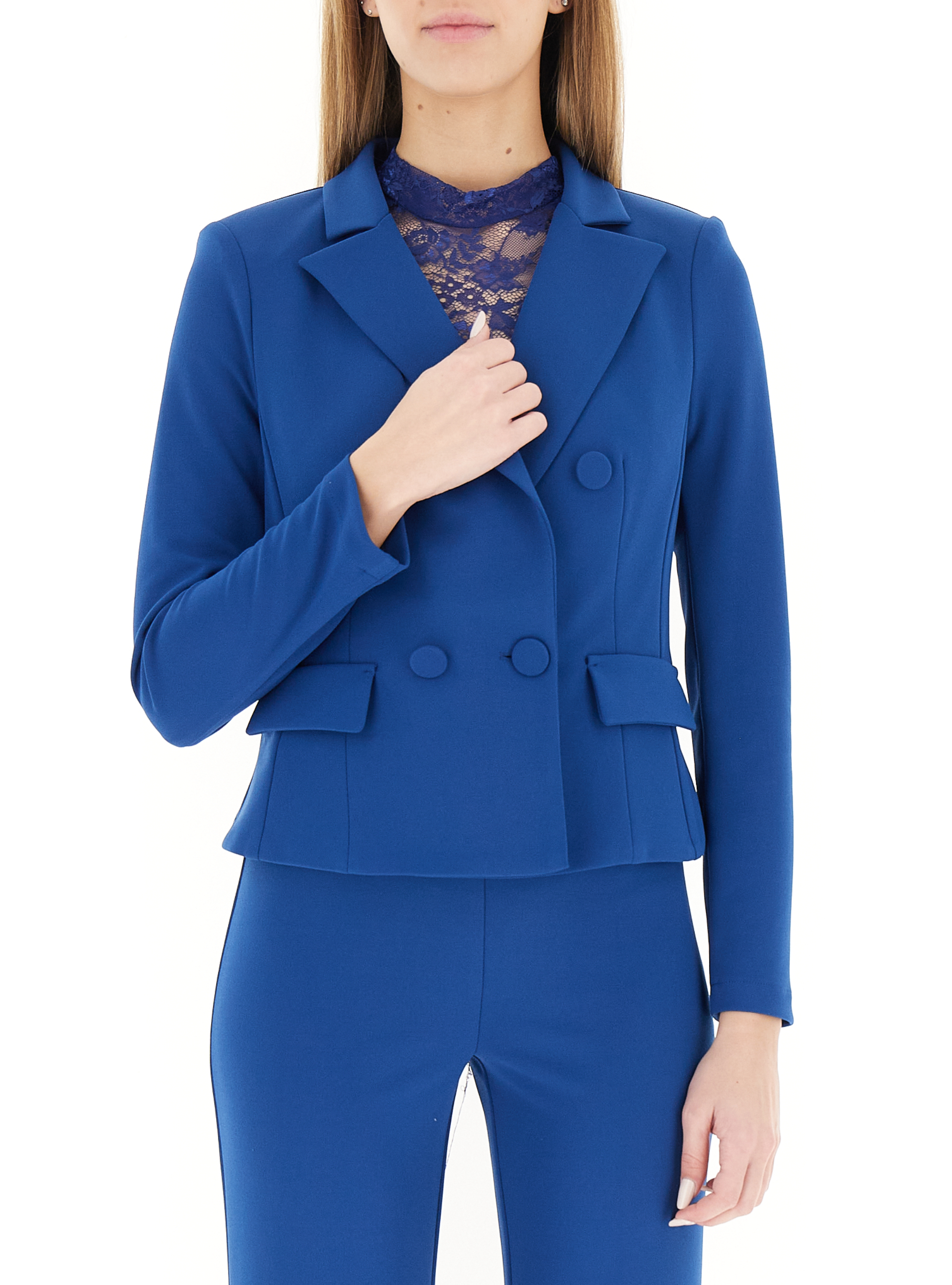 Blazer doppiopetto BLU M