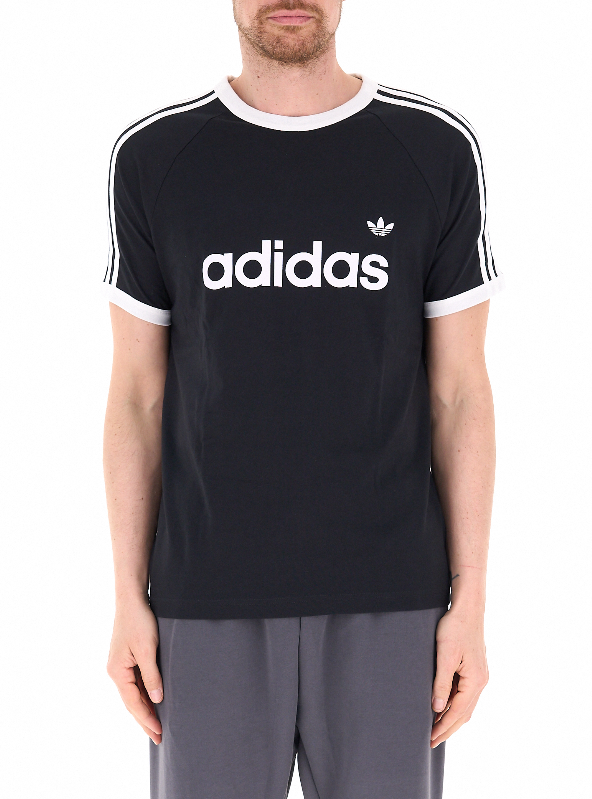 Adidas T-shirt girocollo NERO