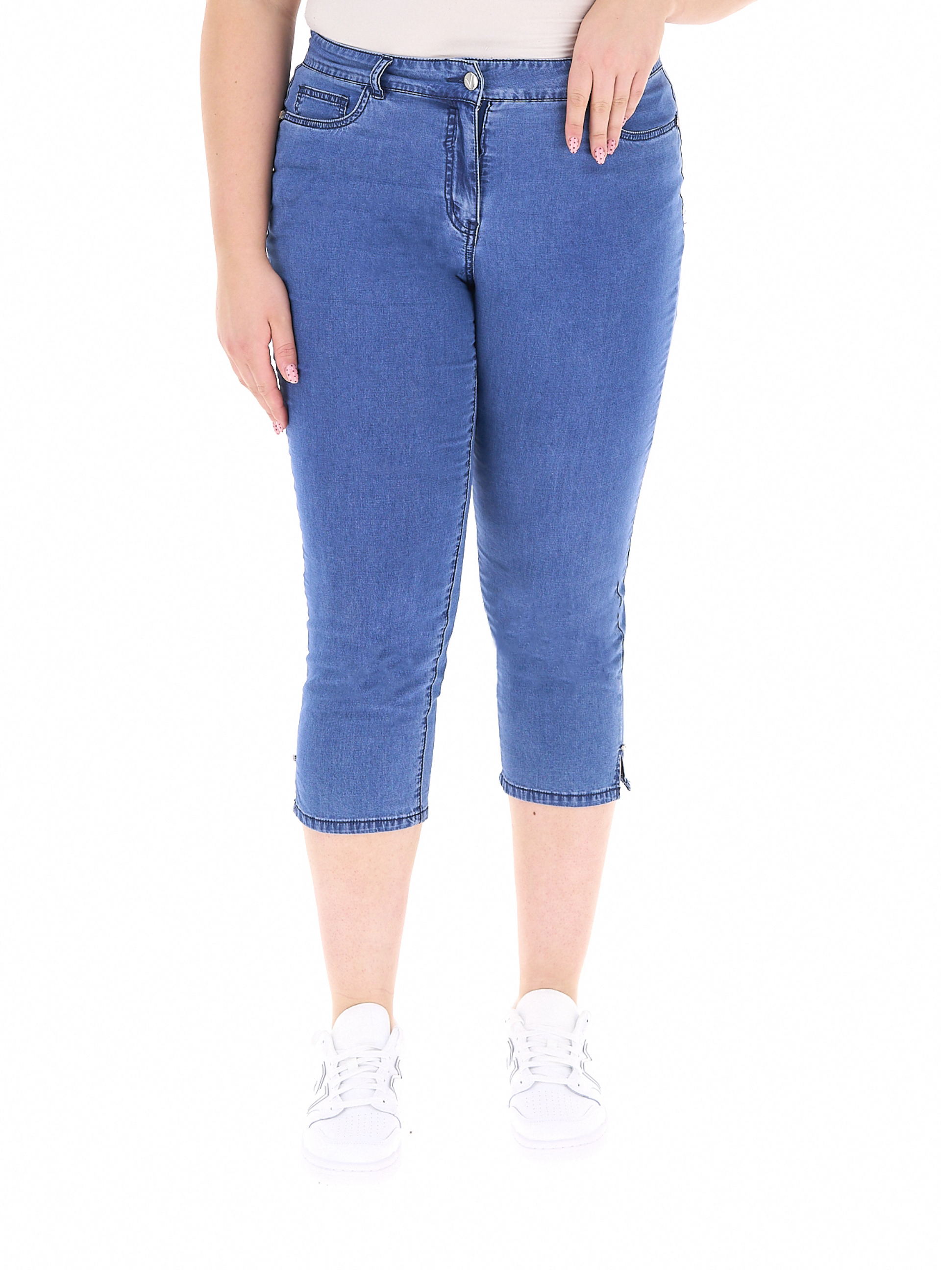 LUISA VIOLA Jeans cropped BLU 37