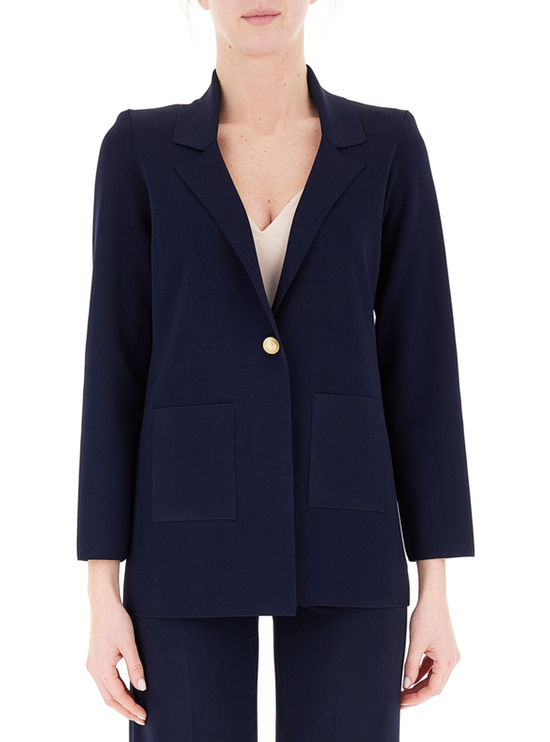 Blazer monopetto BLU NOTTE S