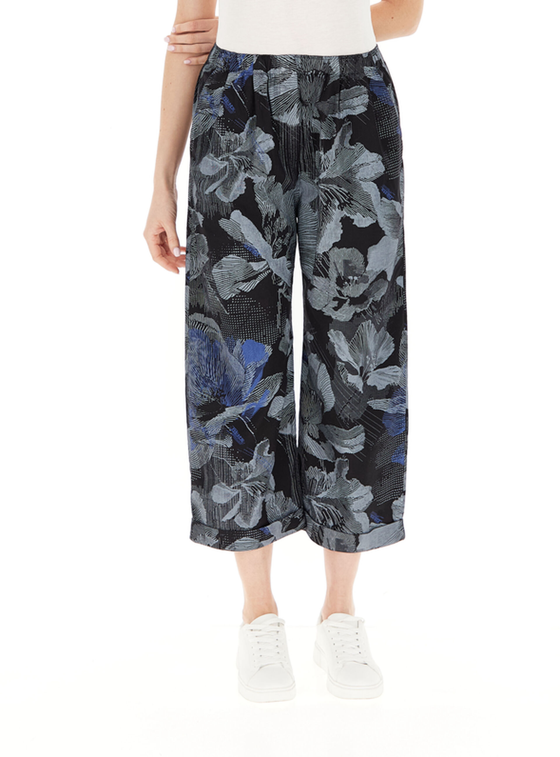 DEHA Shorts in cotone NERO