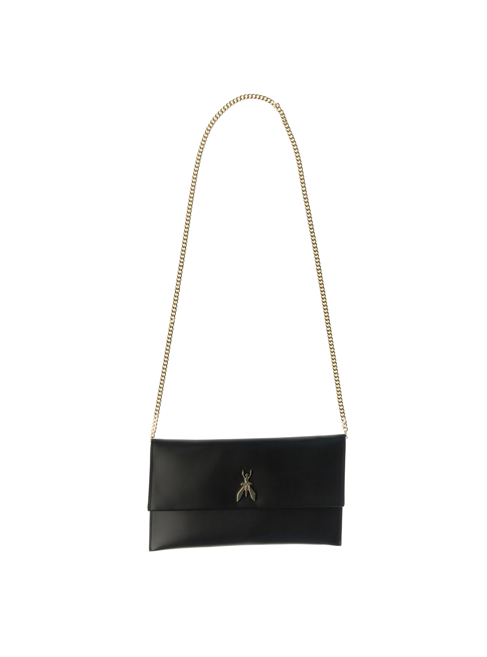 Pochette in pelle NERO
