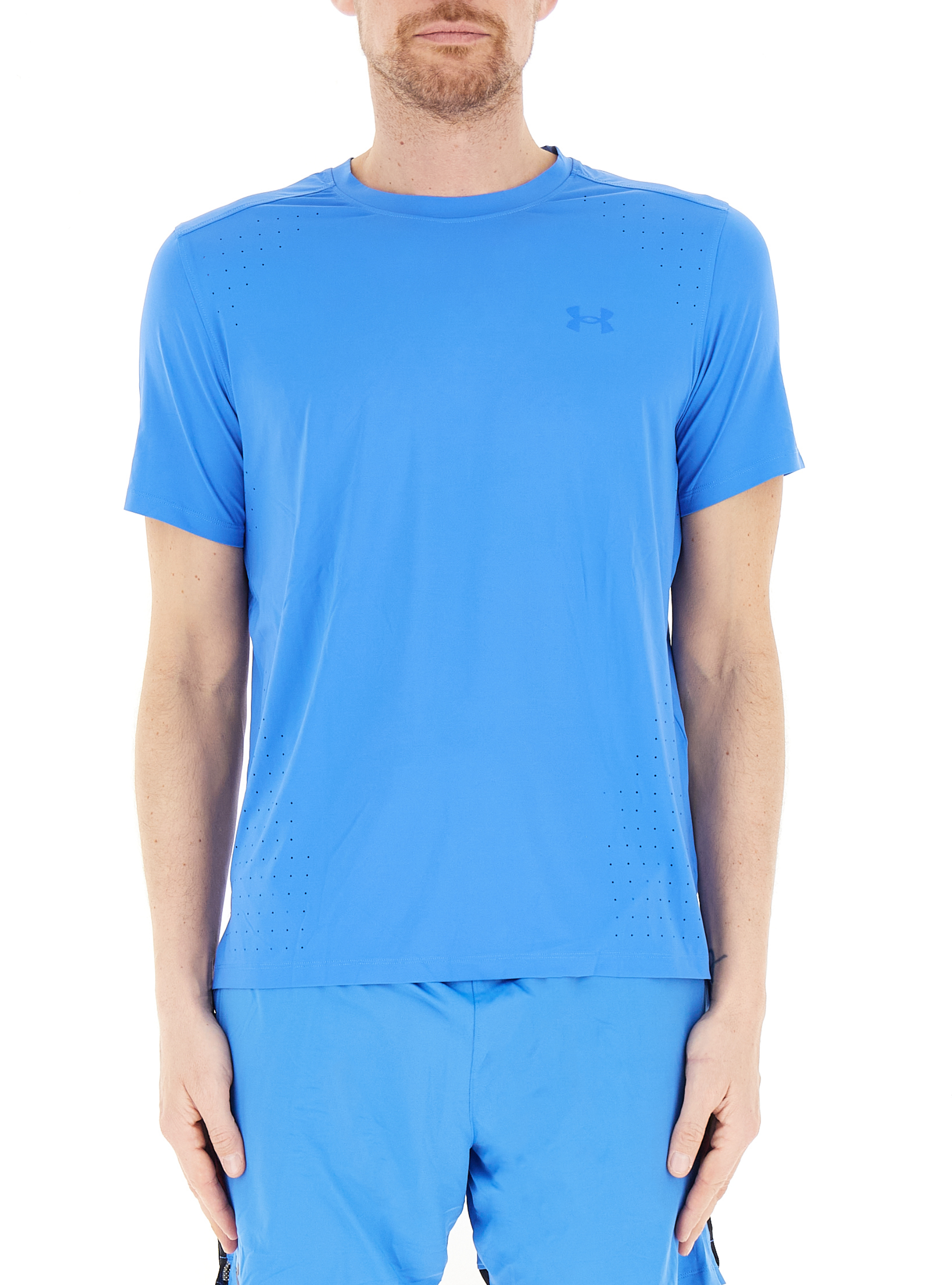 T-shirt tessuto tecnico AZZURRO