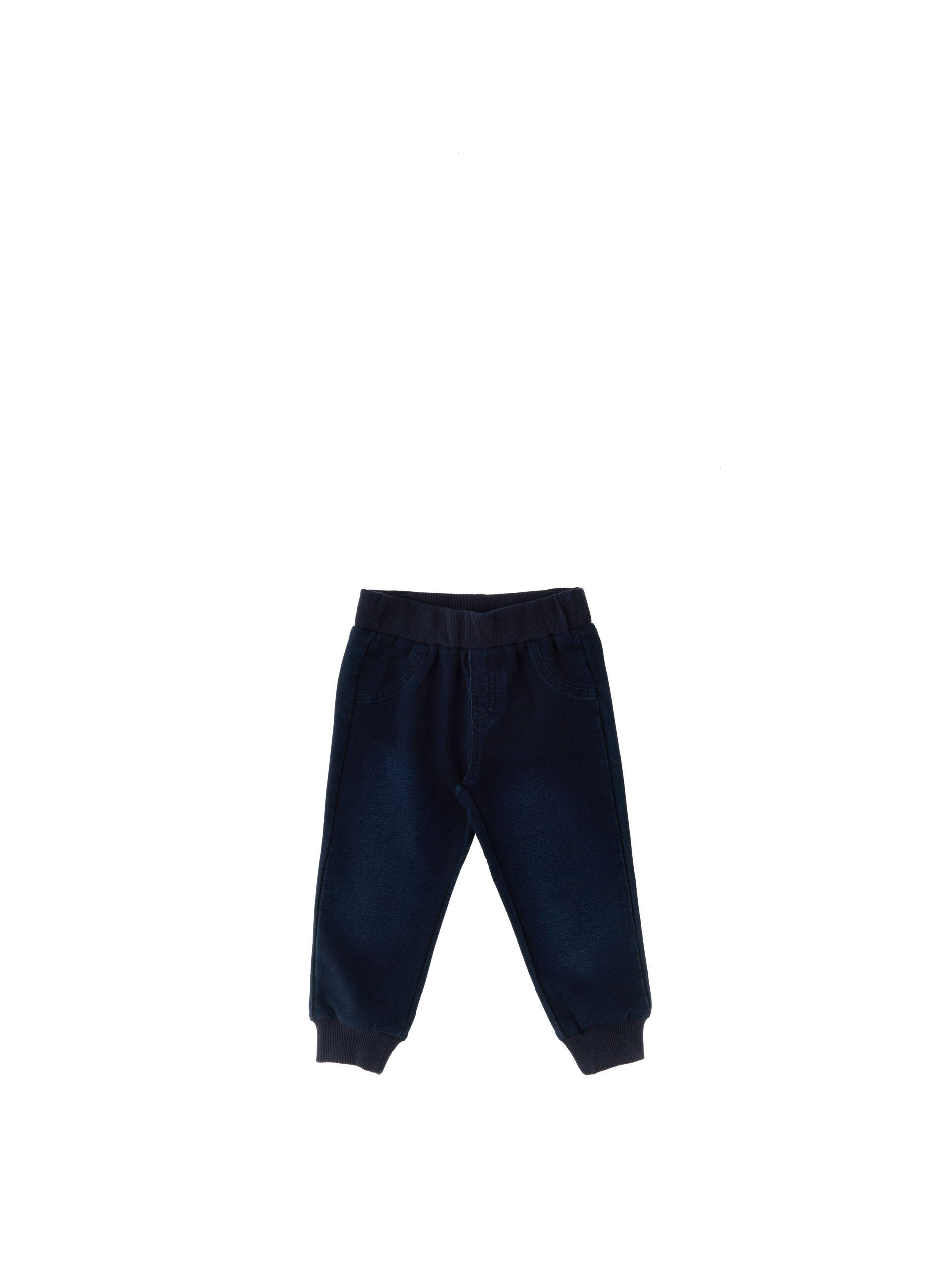 Pantalone in felpa BLU SCURO 080