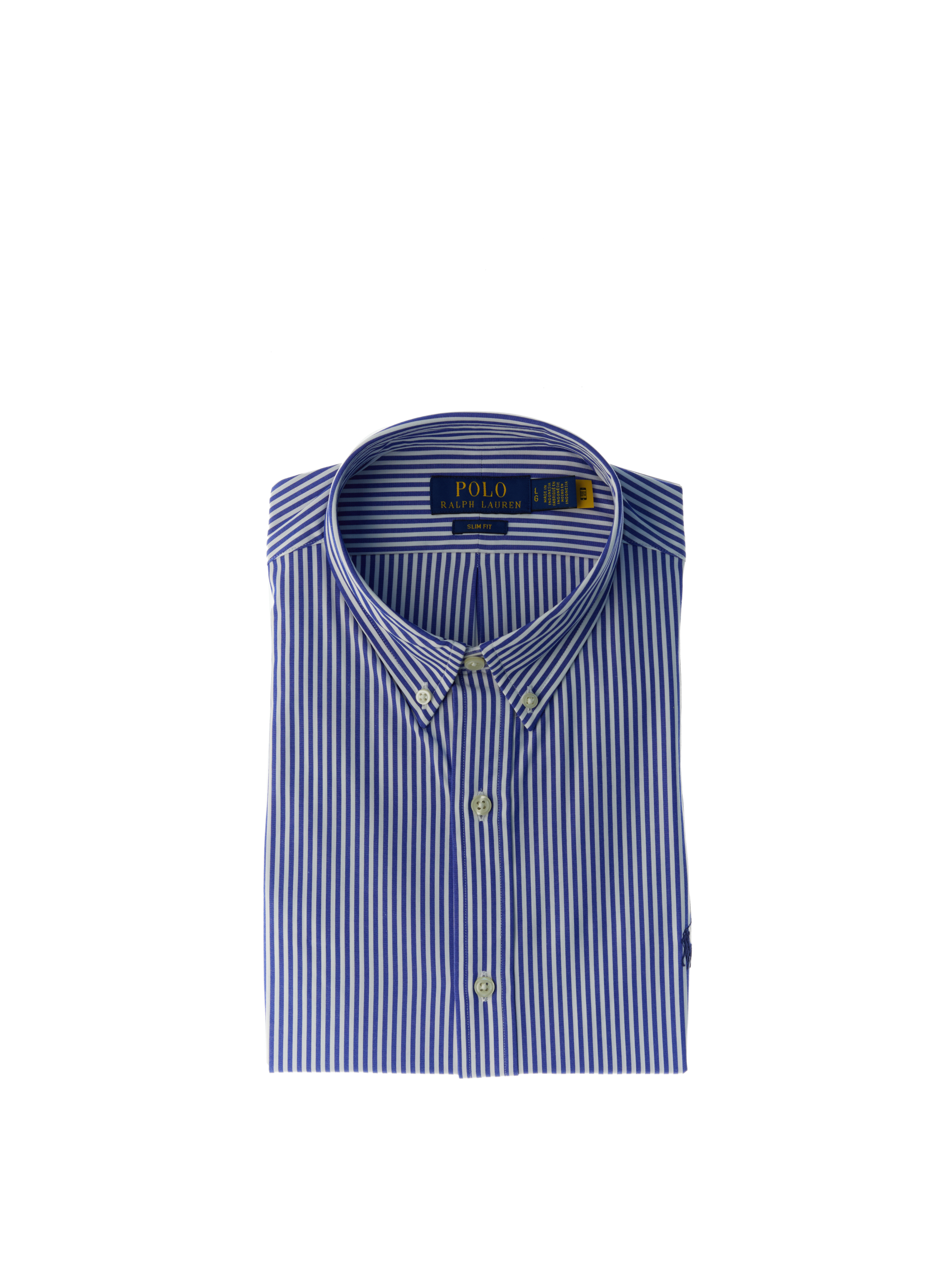 Camicia a righe POLO BLU