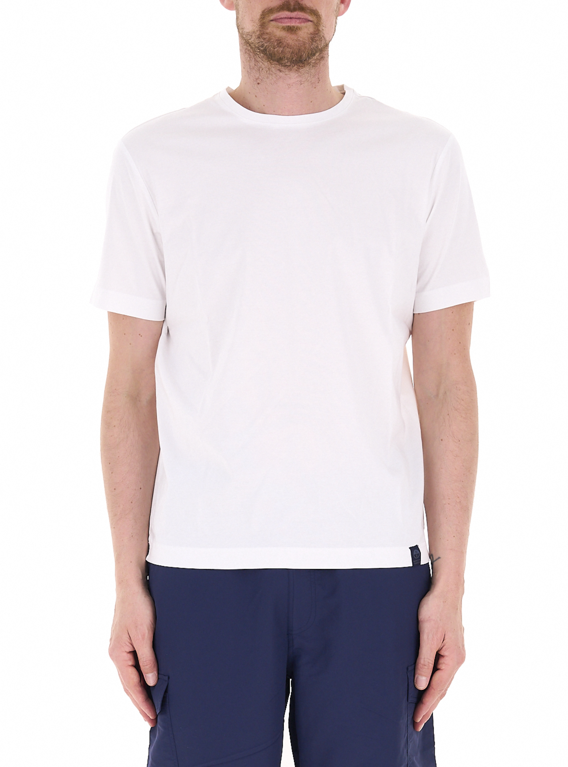 T-shirt girocollo BIANCO