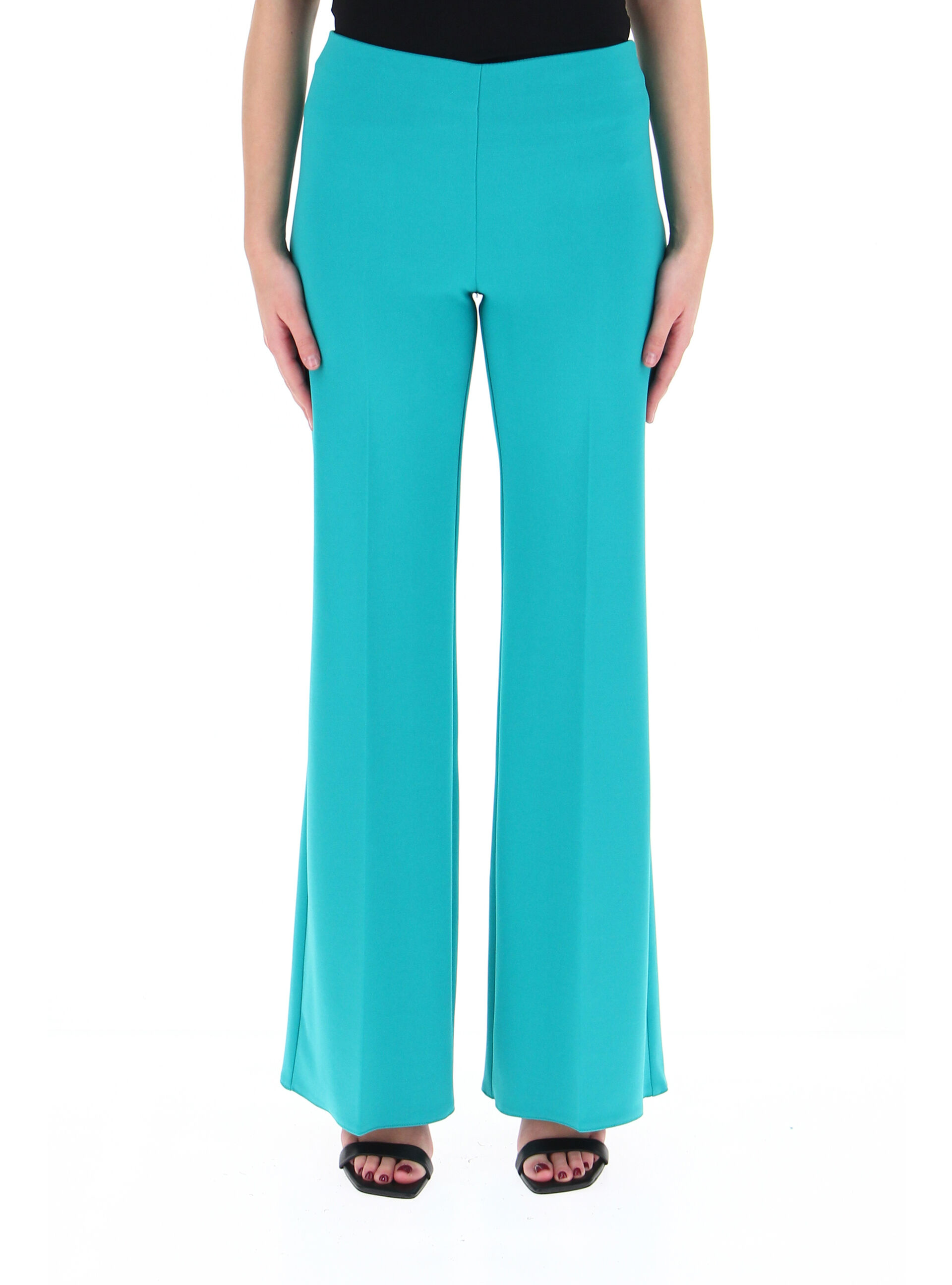 Pantalone flare VERDE XL