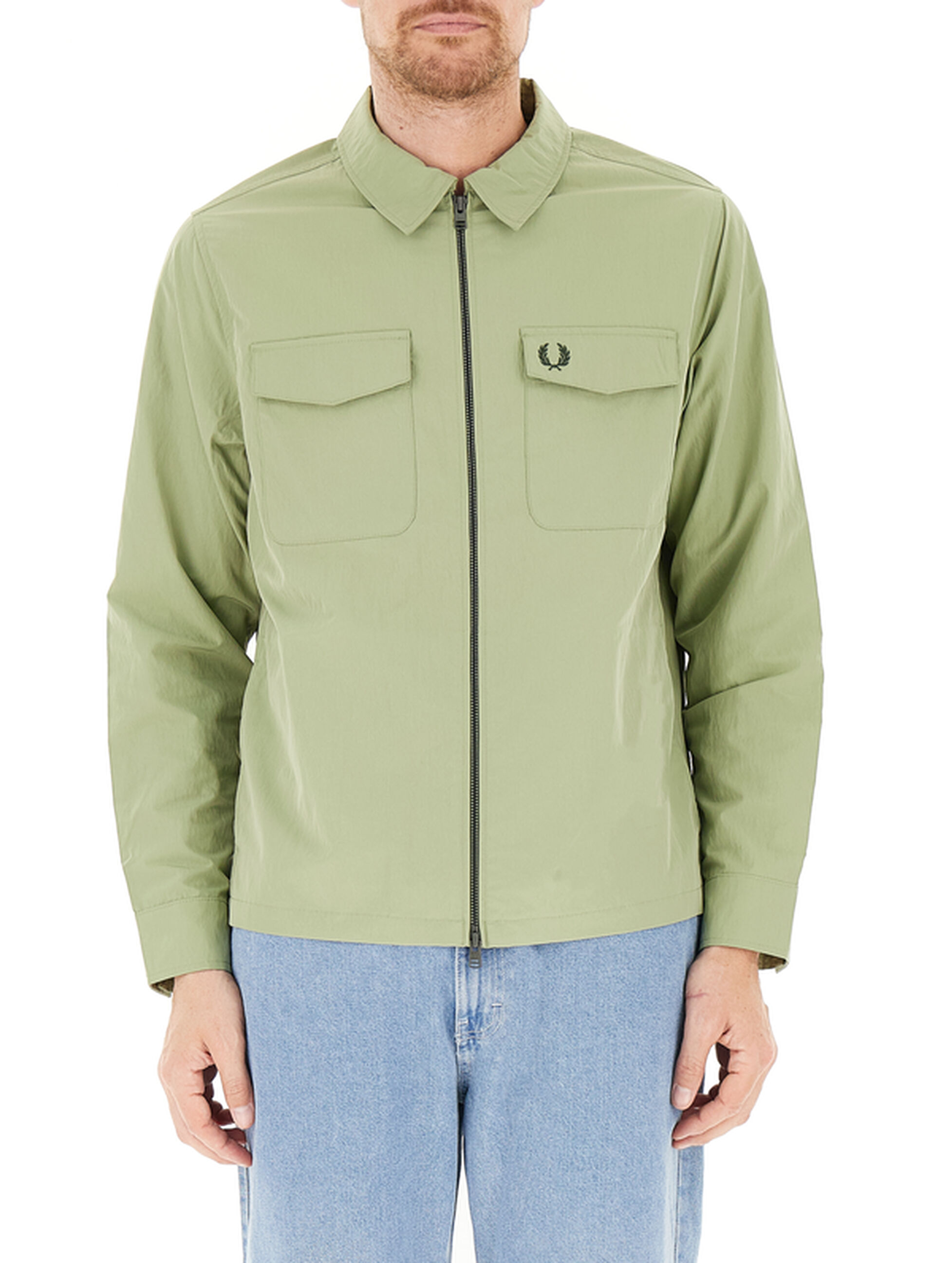 Giacca overshirt VERDE CHIARO L