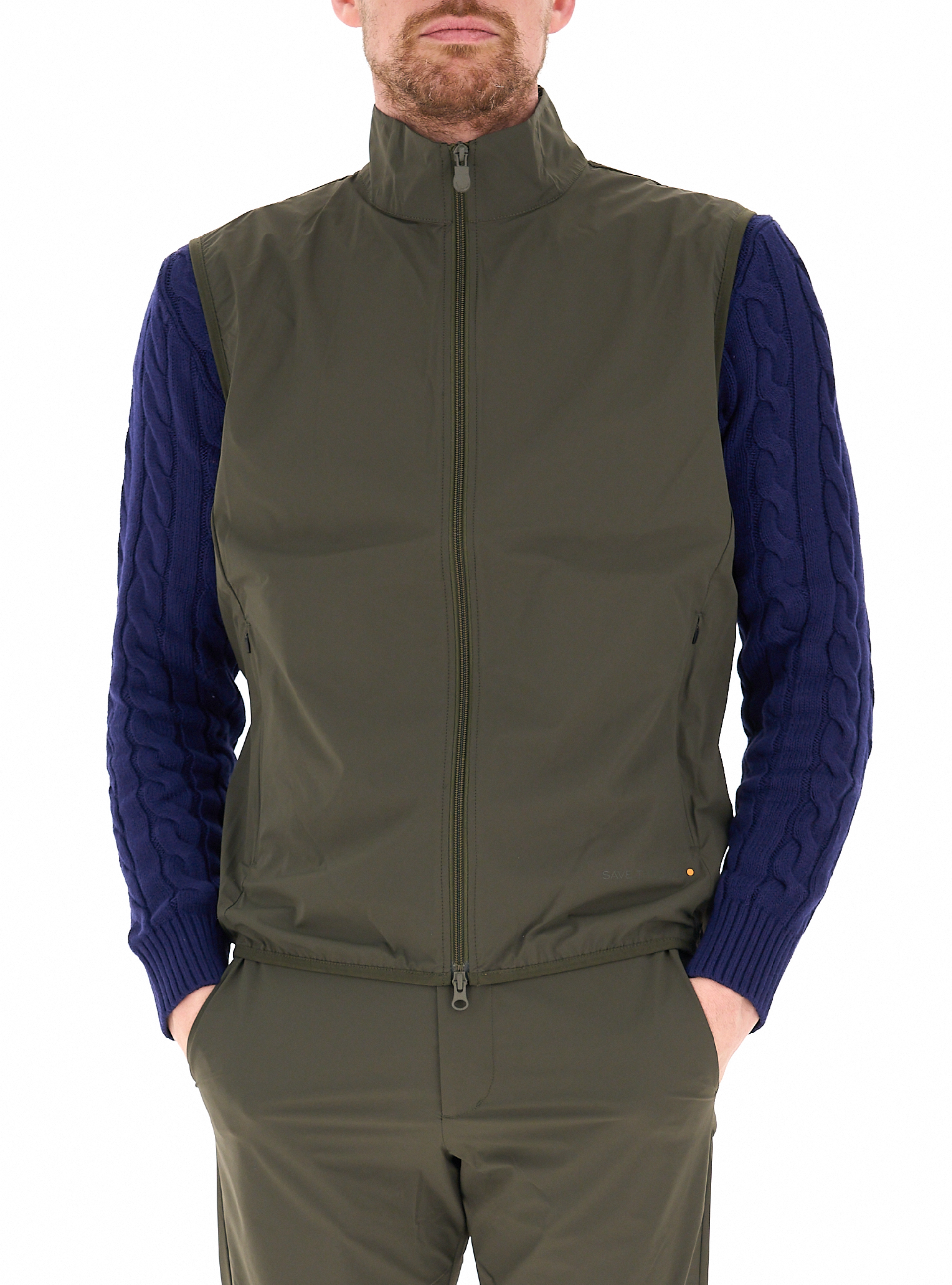 Giubbino smanicato VERDE MILITARE L