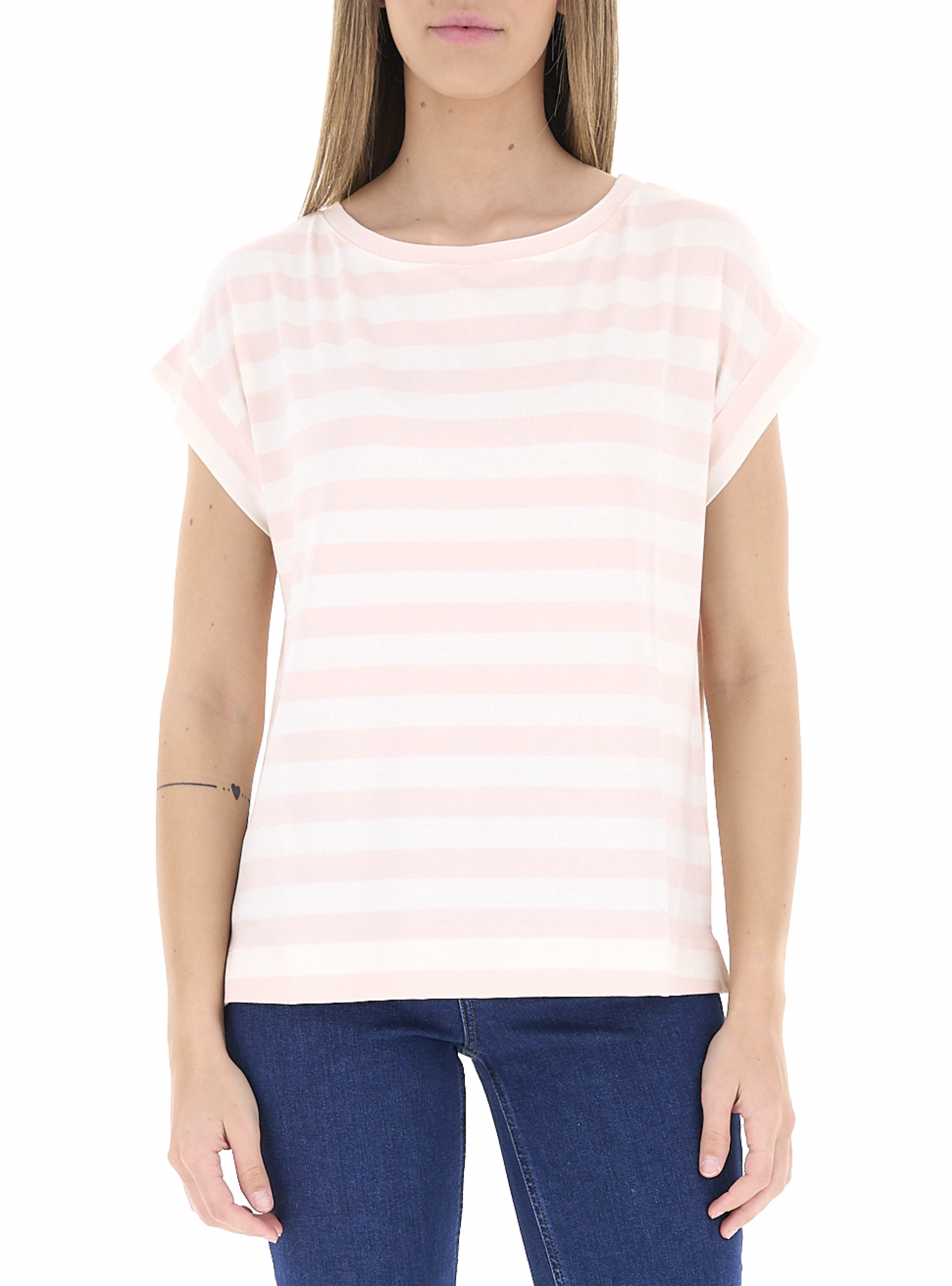 VICOLO T-shirt girocollo ROSA