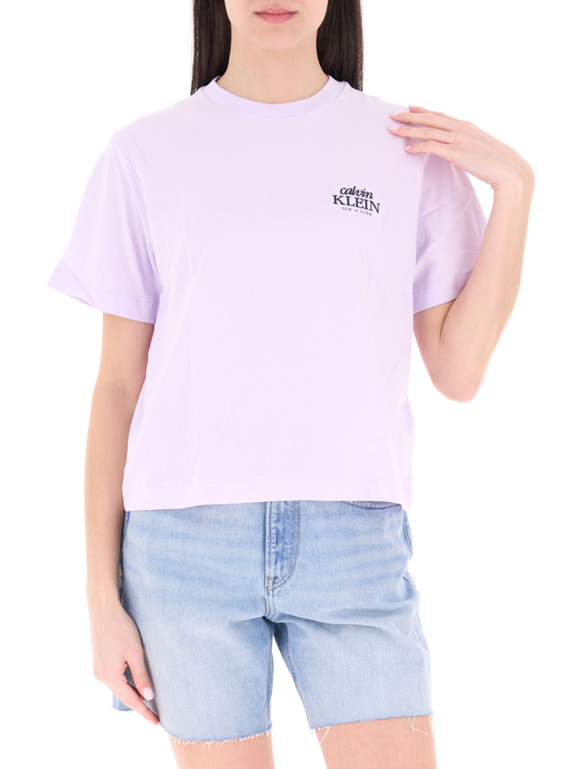 T-shirt girocollo LILLA M