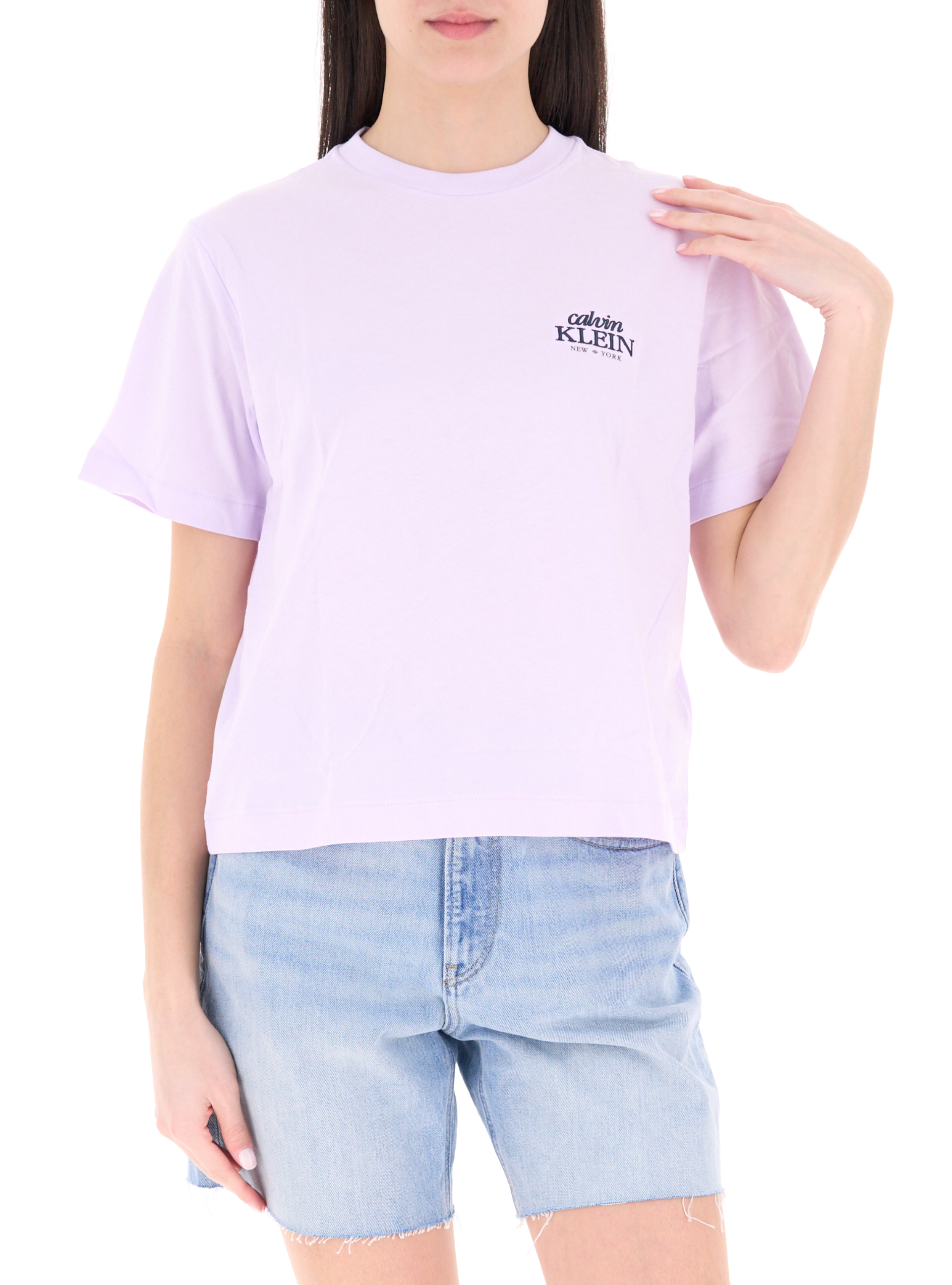 T-shirt girocollo LILLA M