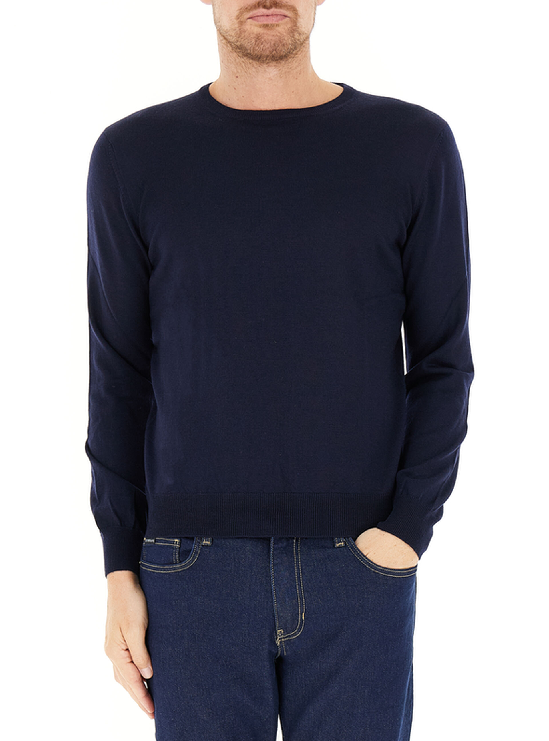 Maglia in lana BLU NOTTE 56