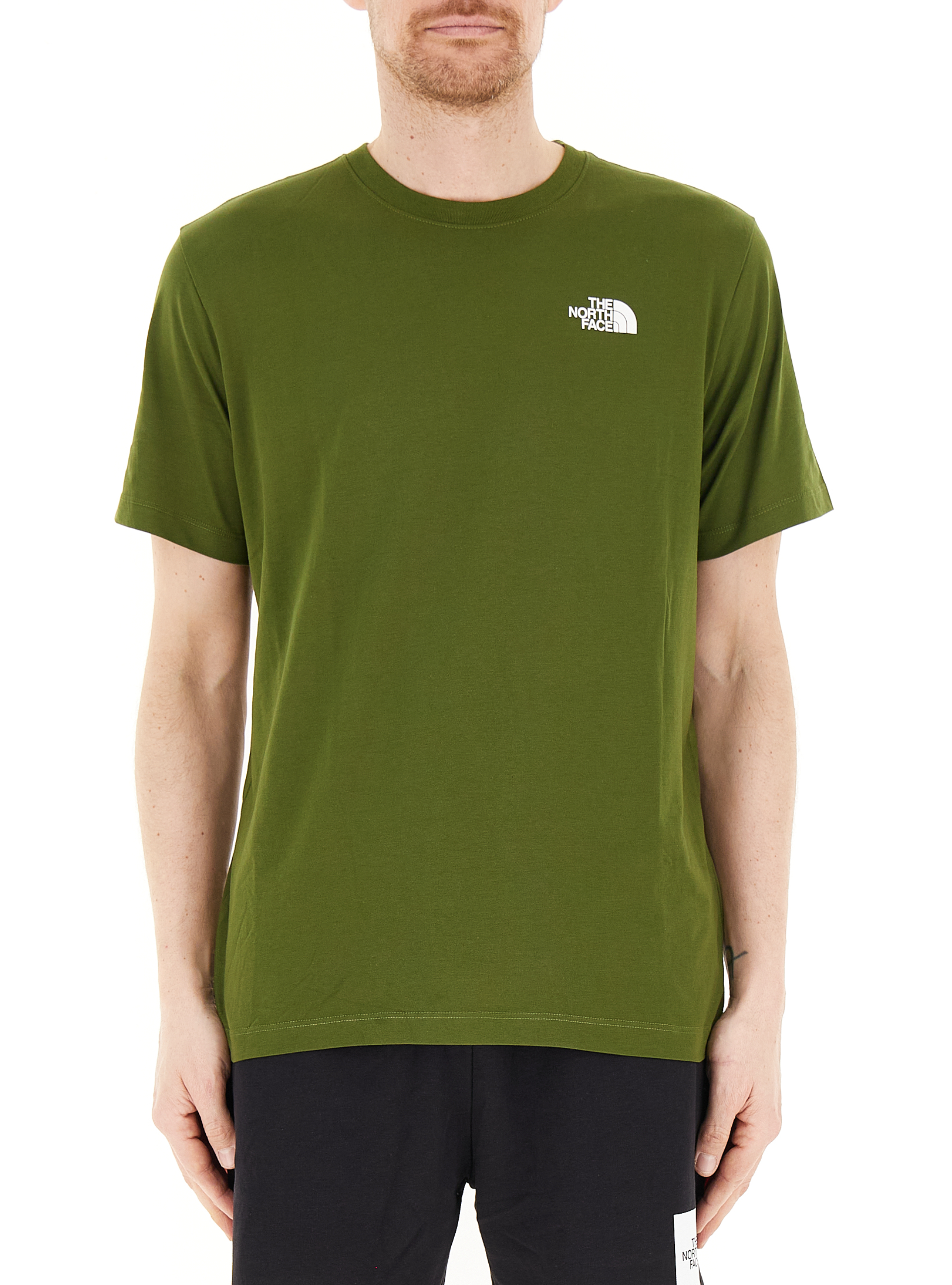 T-shirt girocollo VERDE OLIVA