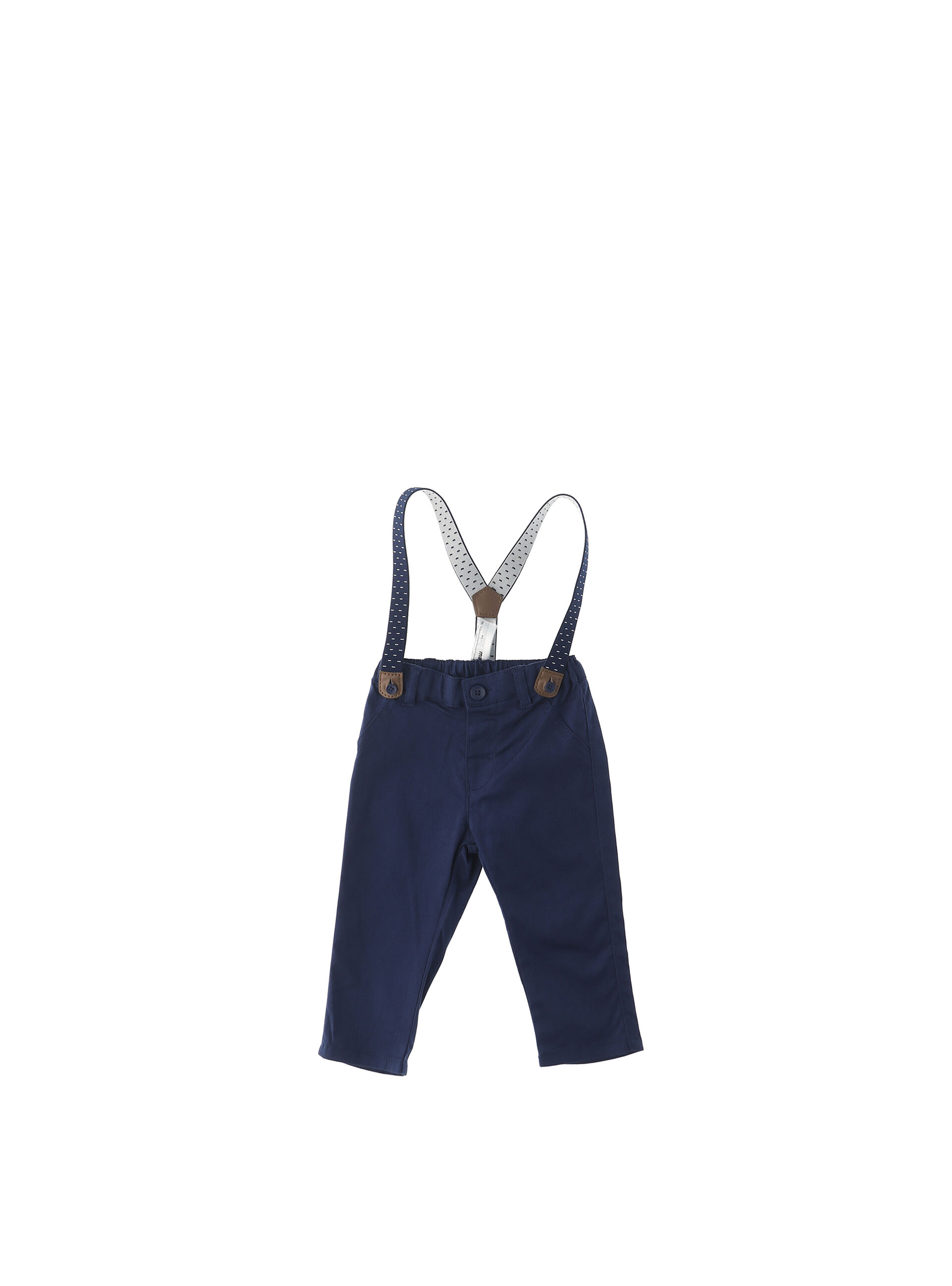 MAYORAL Pantalone con bretelle BLU