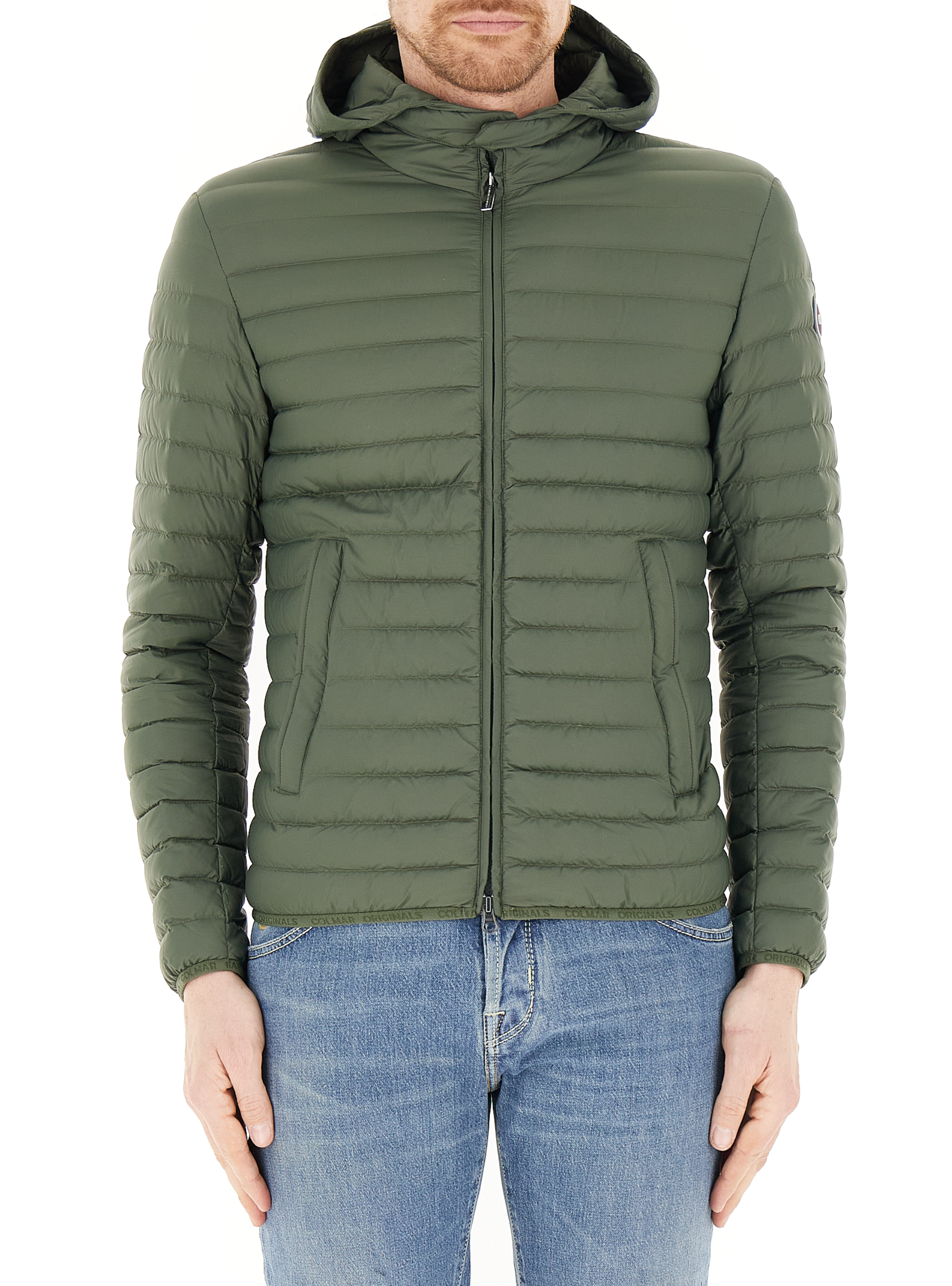 Piumino con cappuccio ORIGINALS VERDE MILITARE 46