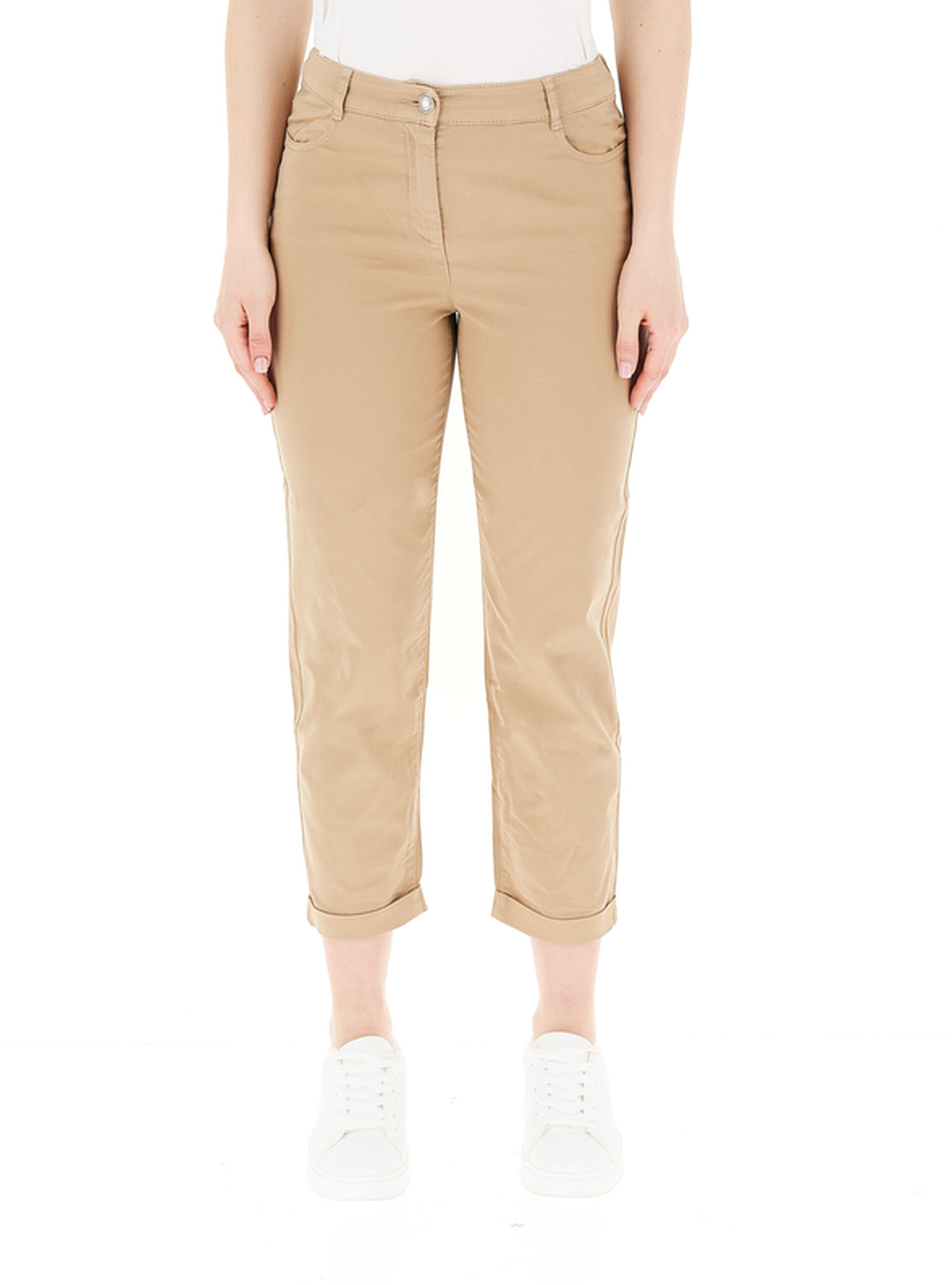 Pantalone a sigaretta CAMMELLO