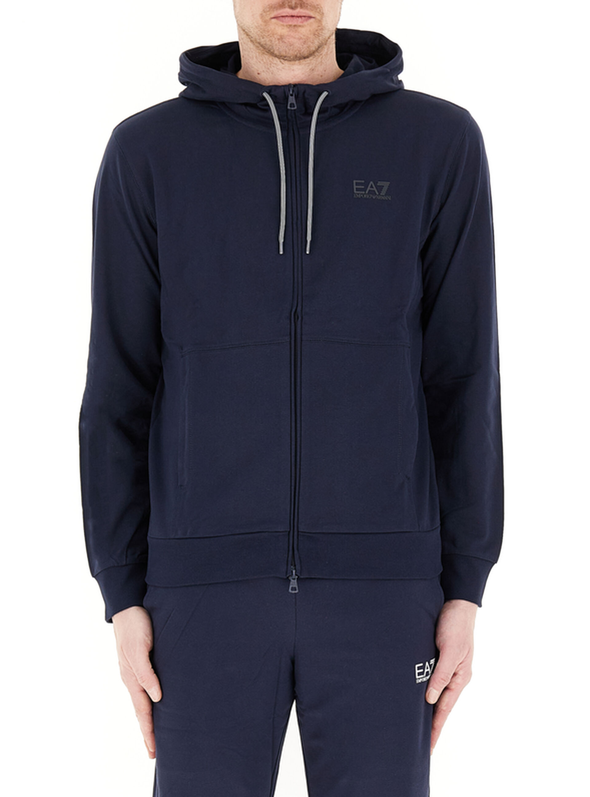 Felpa con cappuccio BLU NOTTE S