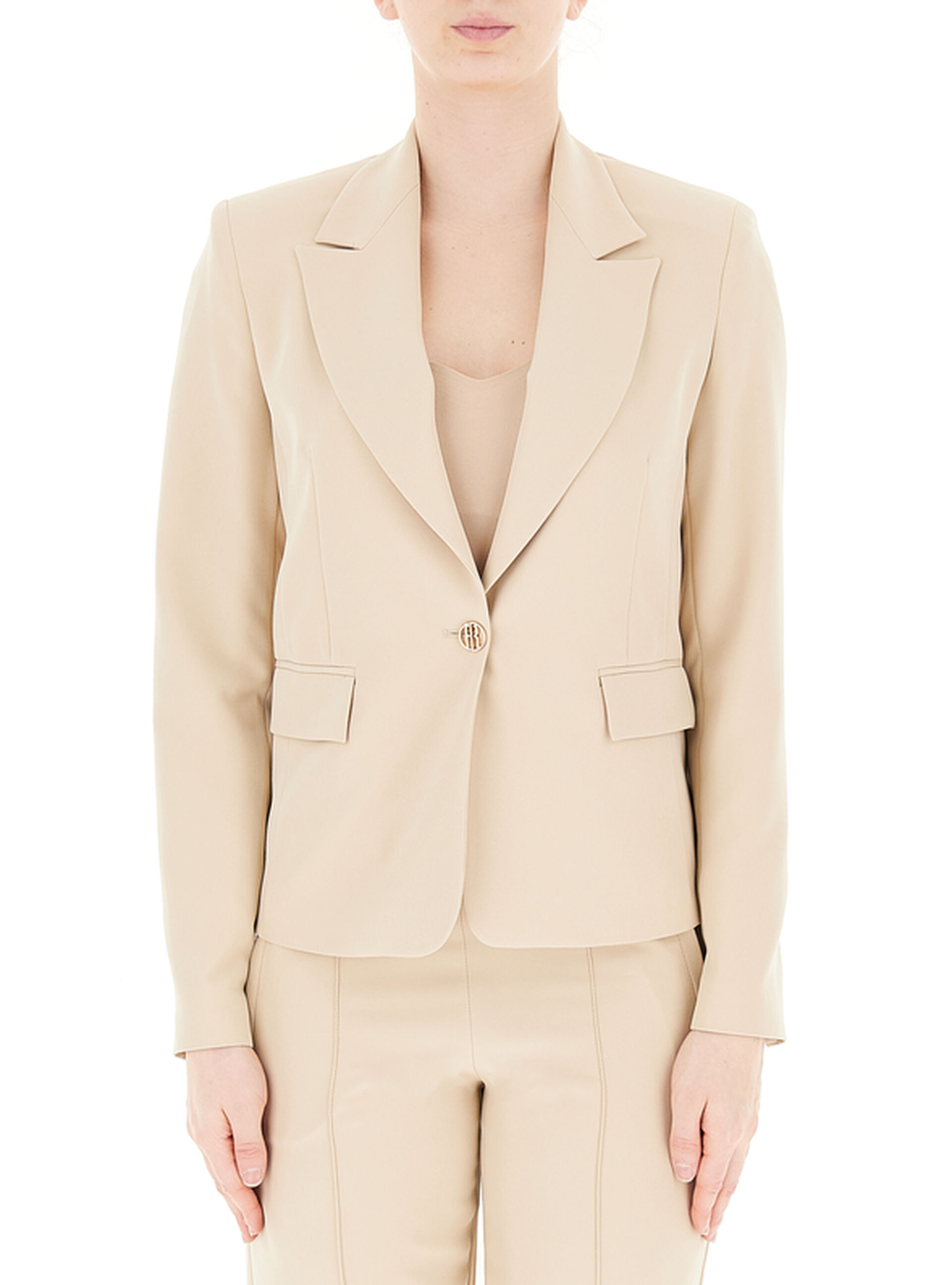FRACOMINA Blazer monopetto BEIGE