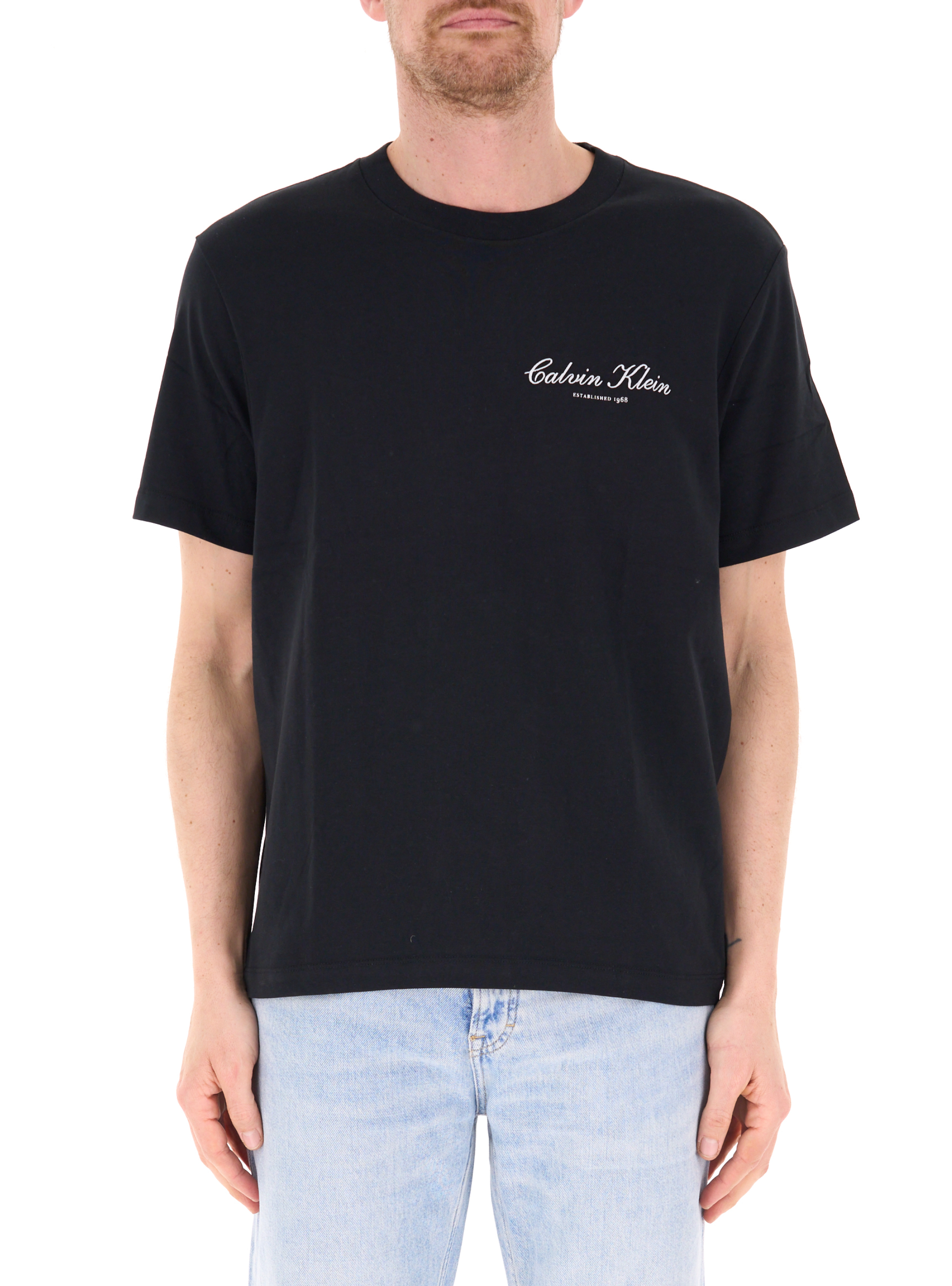 T-shirt girocollo NERO XXL